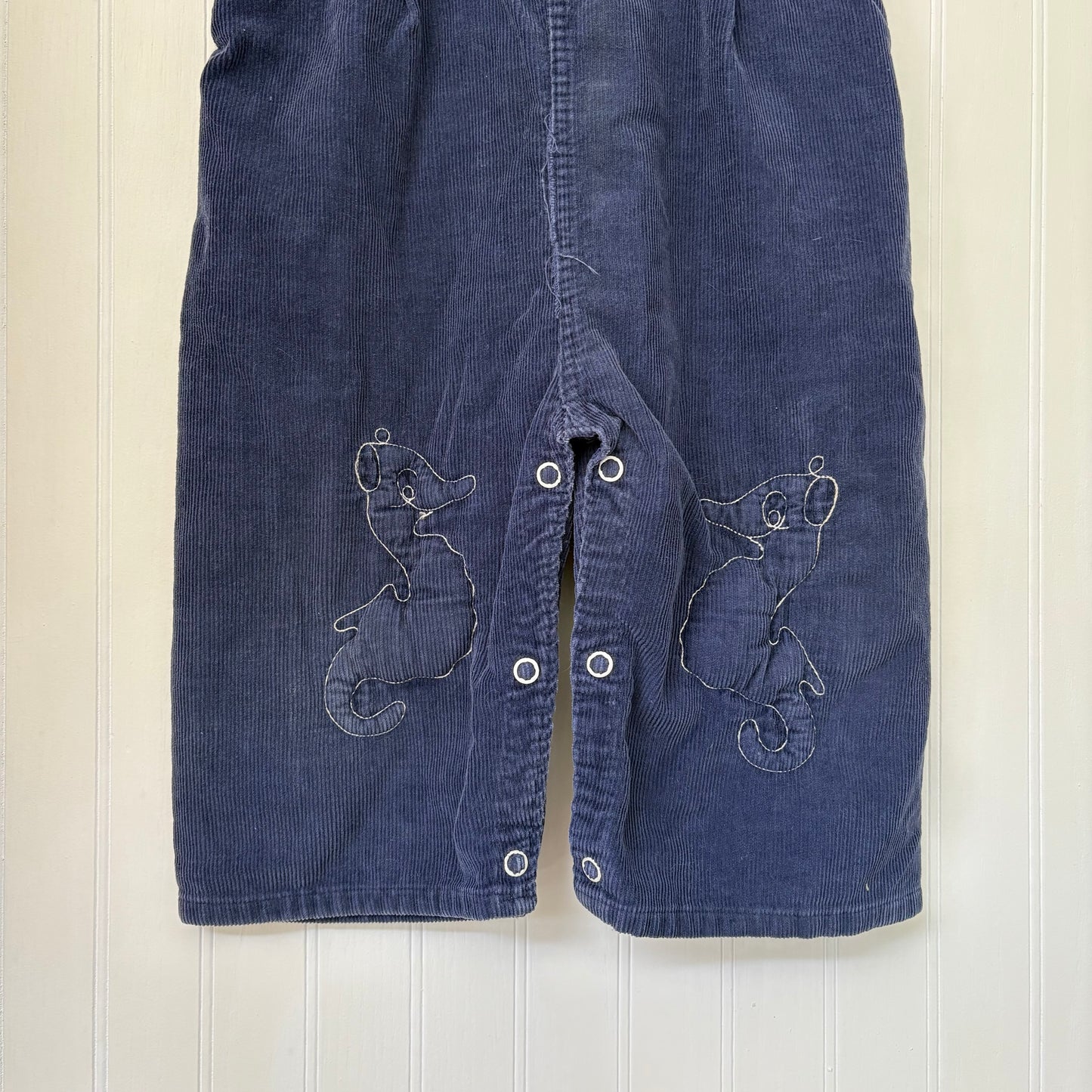 Vtg seahorse overalls - 18m