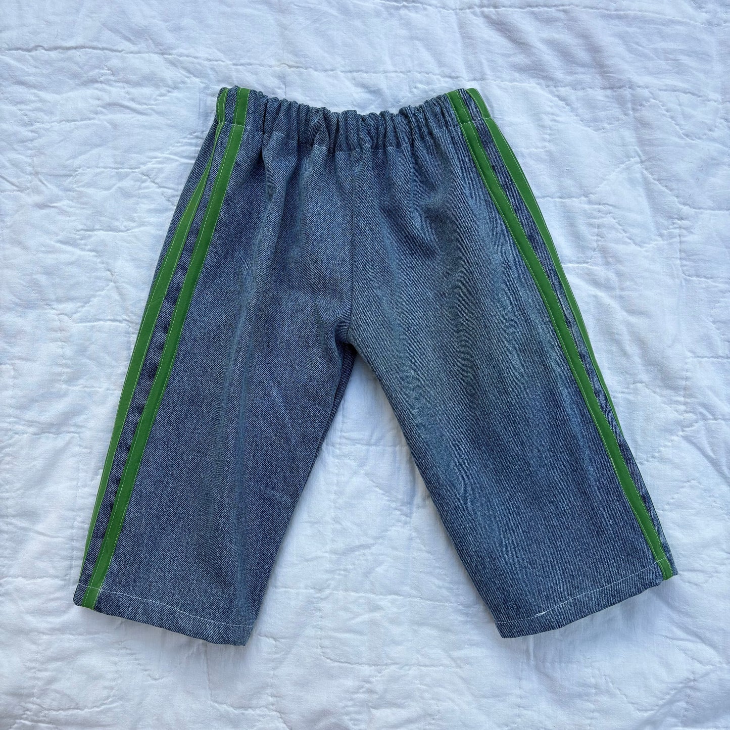 Track stripe jeans - 2T
