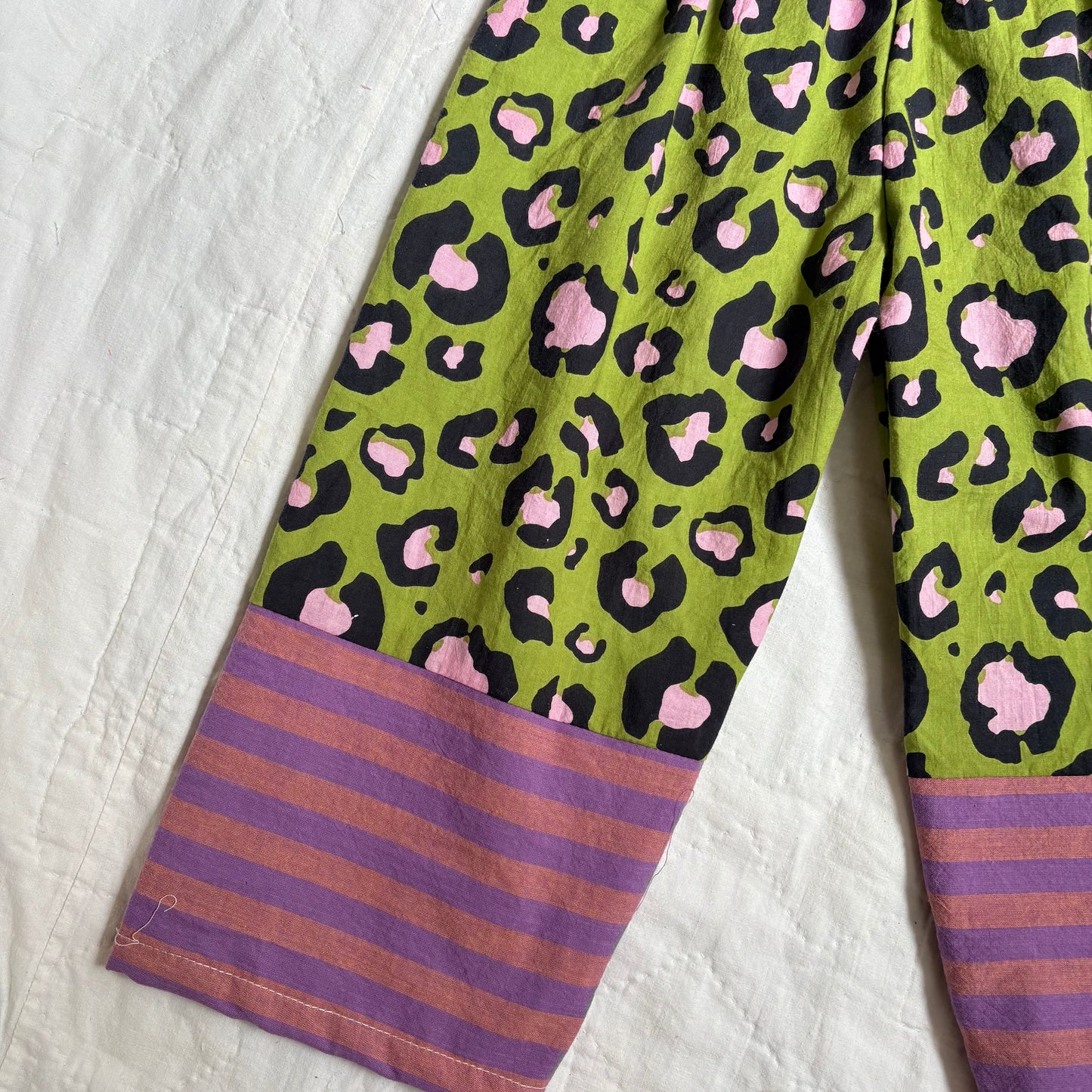 Menagerie striped pants - 4Y