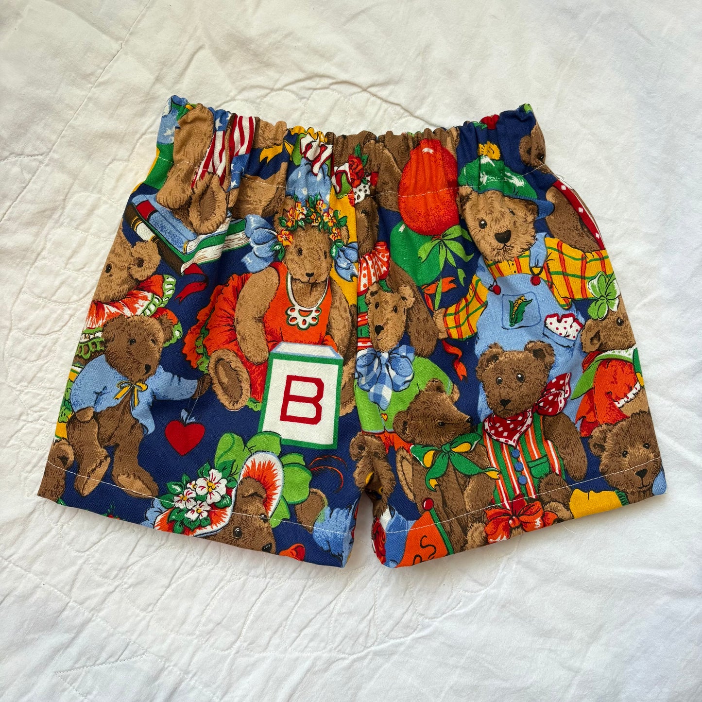 Teddy bear shorts - 2T