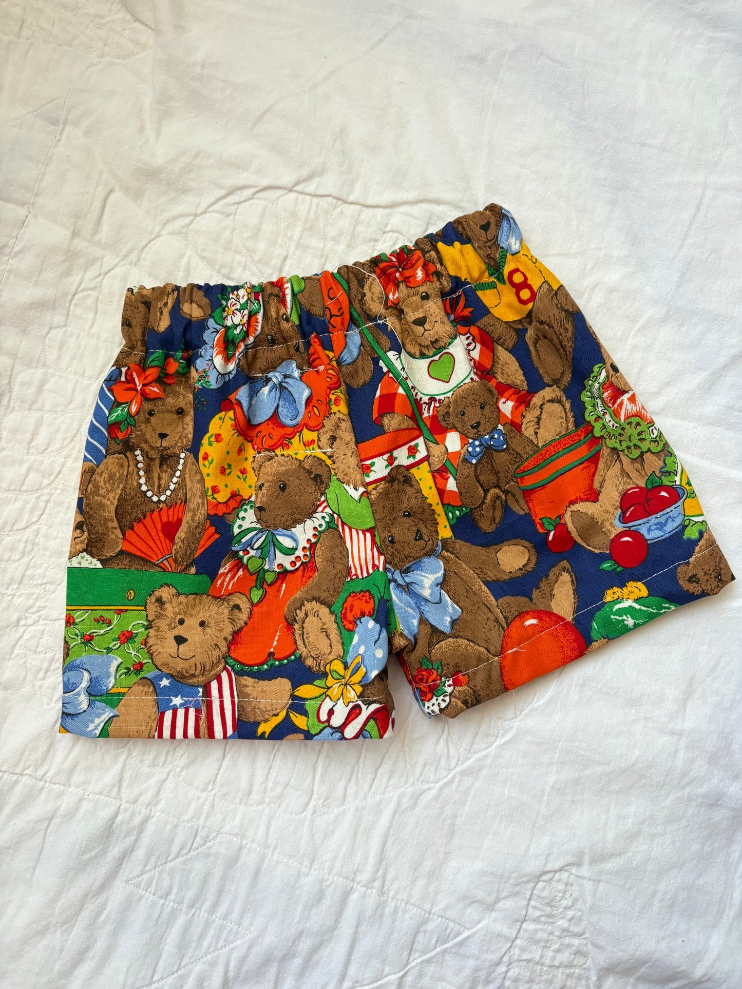 Teddy bear shorts - 2T