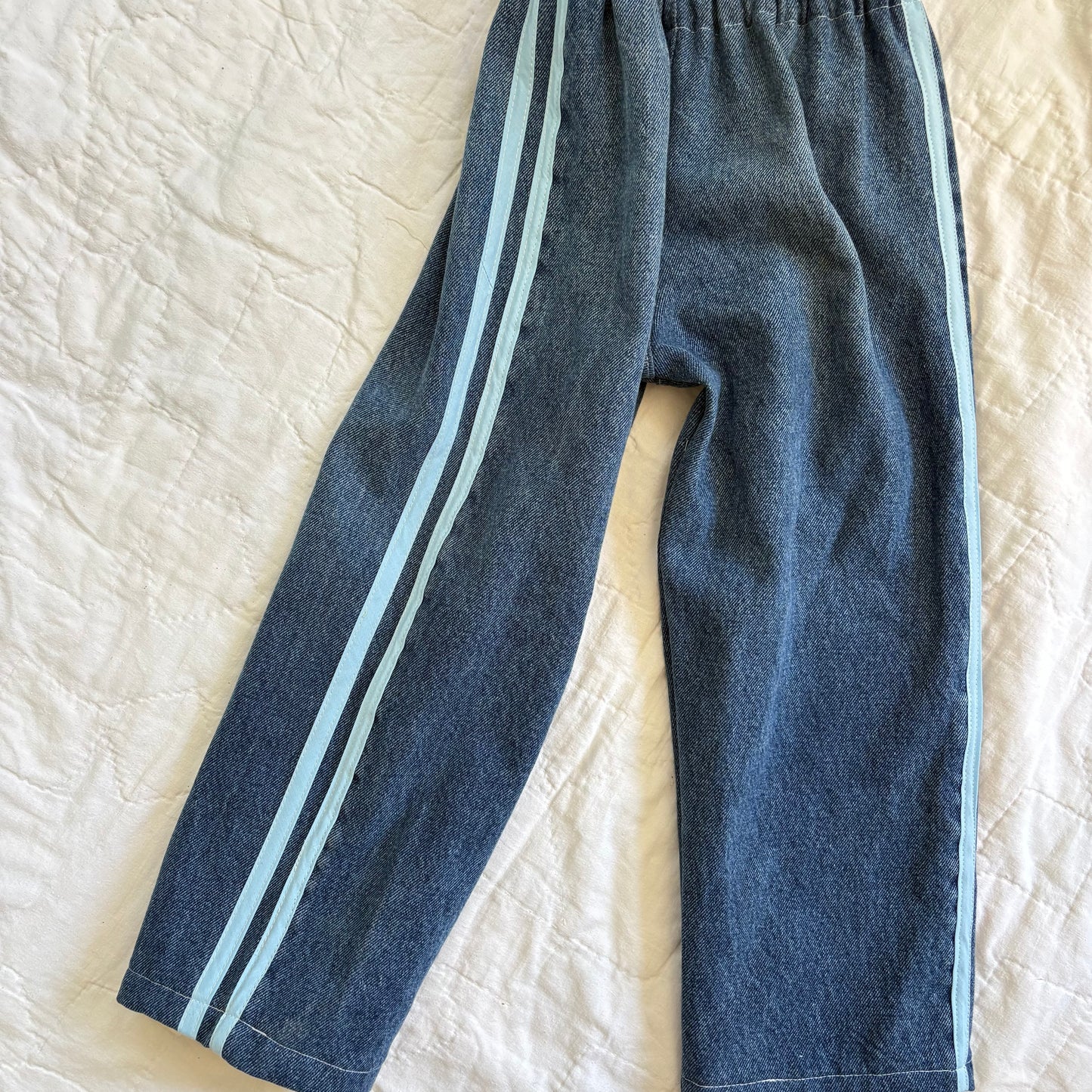 Track stripe jeans - 6Y