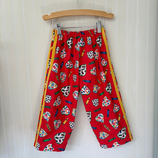 Crayon track pants - made to order