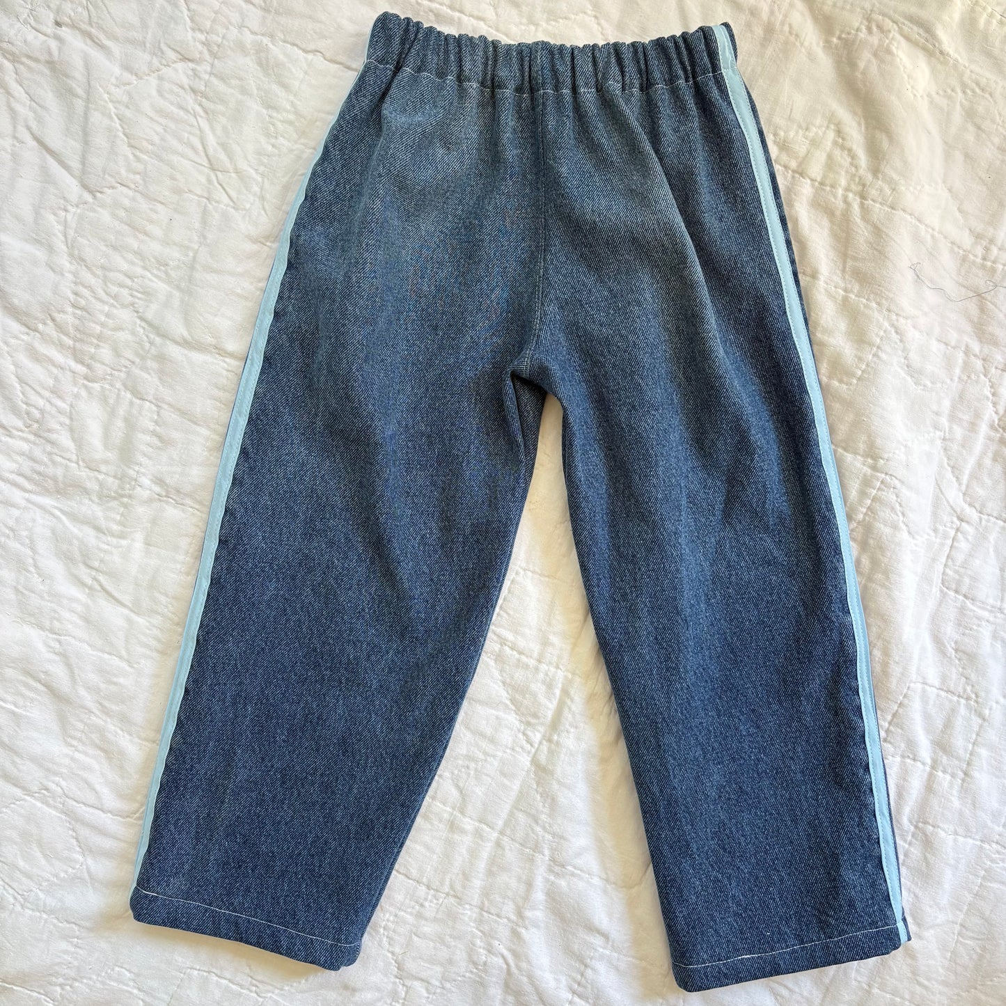 Track stripe jeans - 6Y