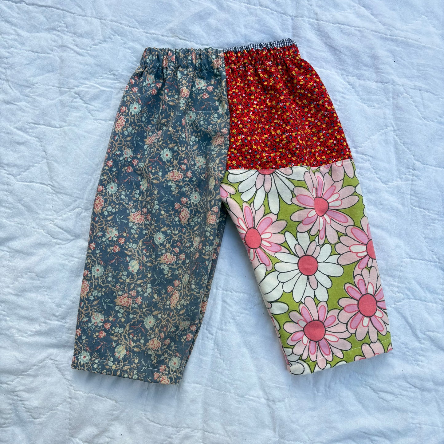 Horse mix print pants - 3T