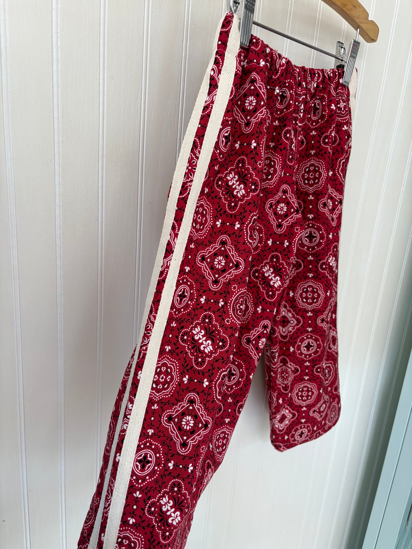 Bandana track pants - made to order