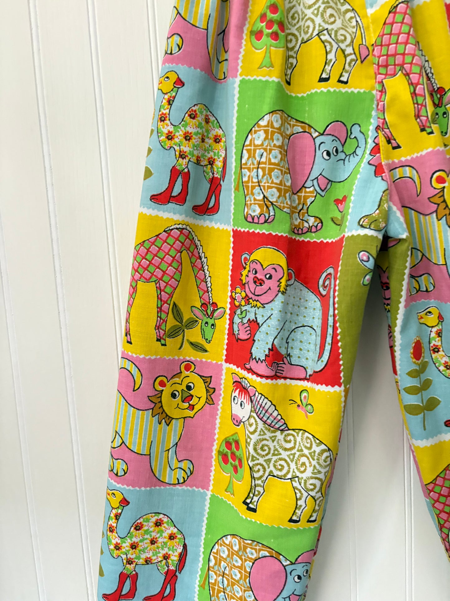Groovy zoo pants - made to order