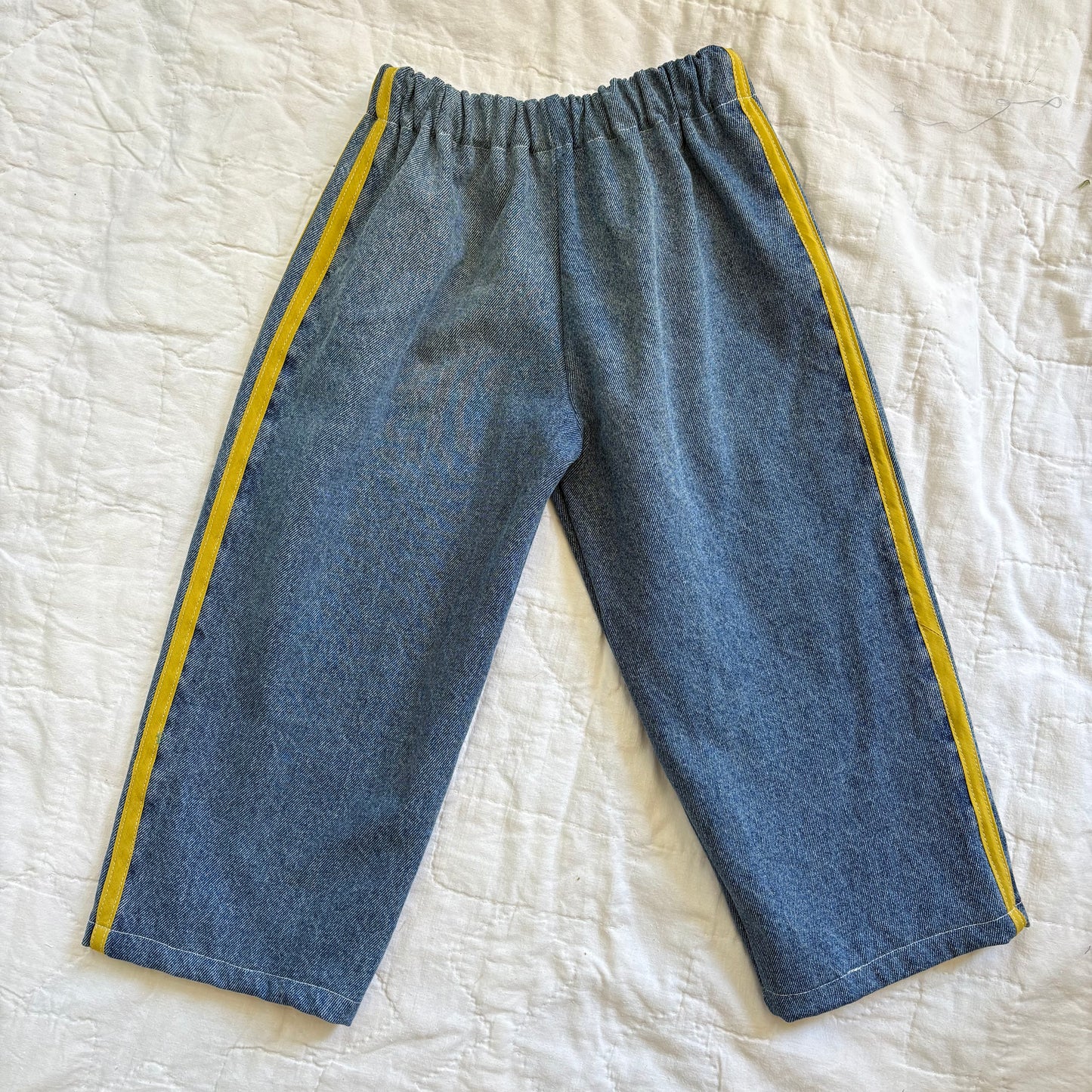 Track stripe jeans - made to order