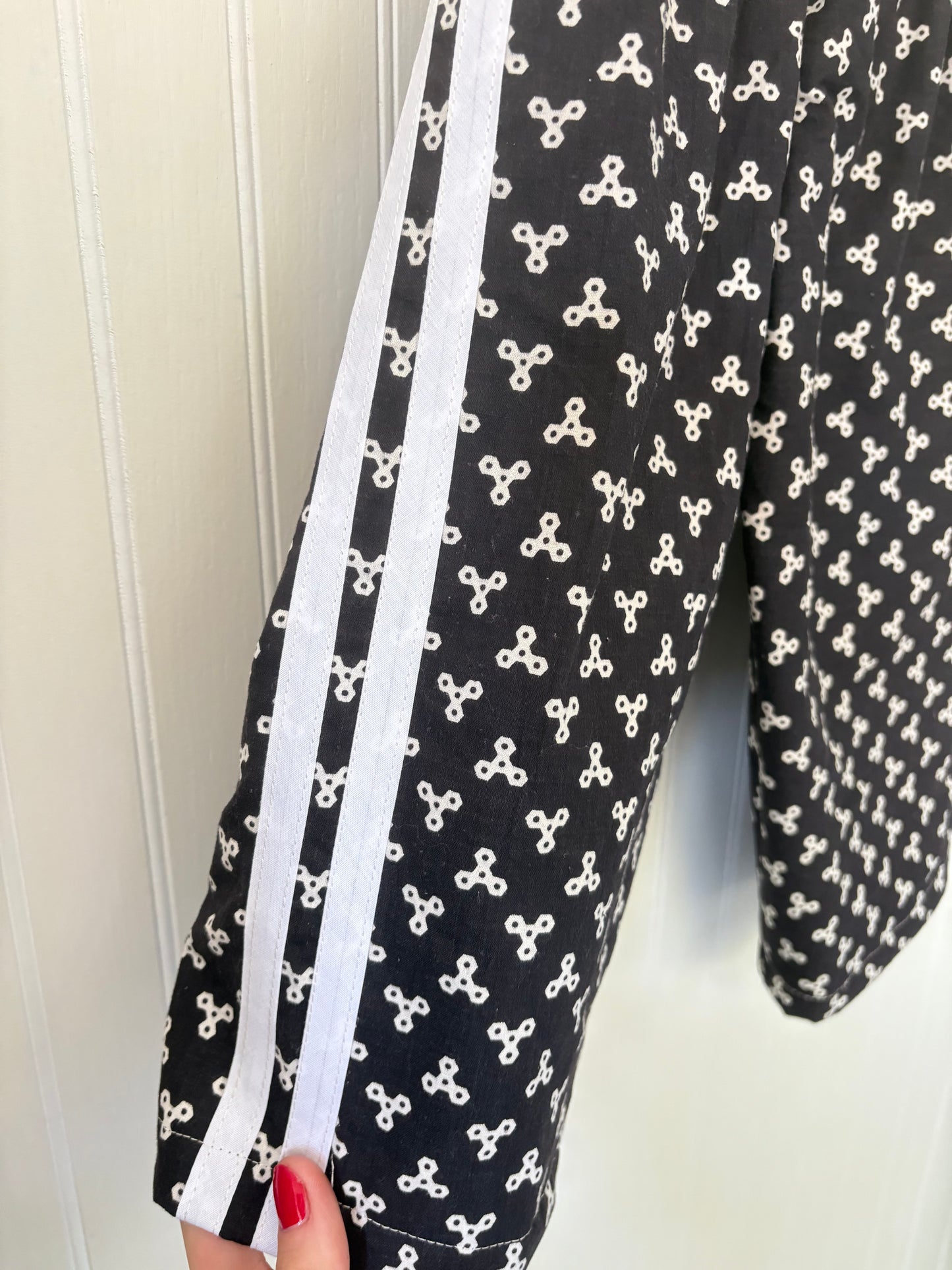 B & W track pants - made to order