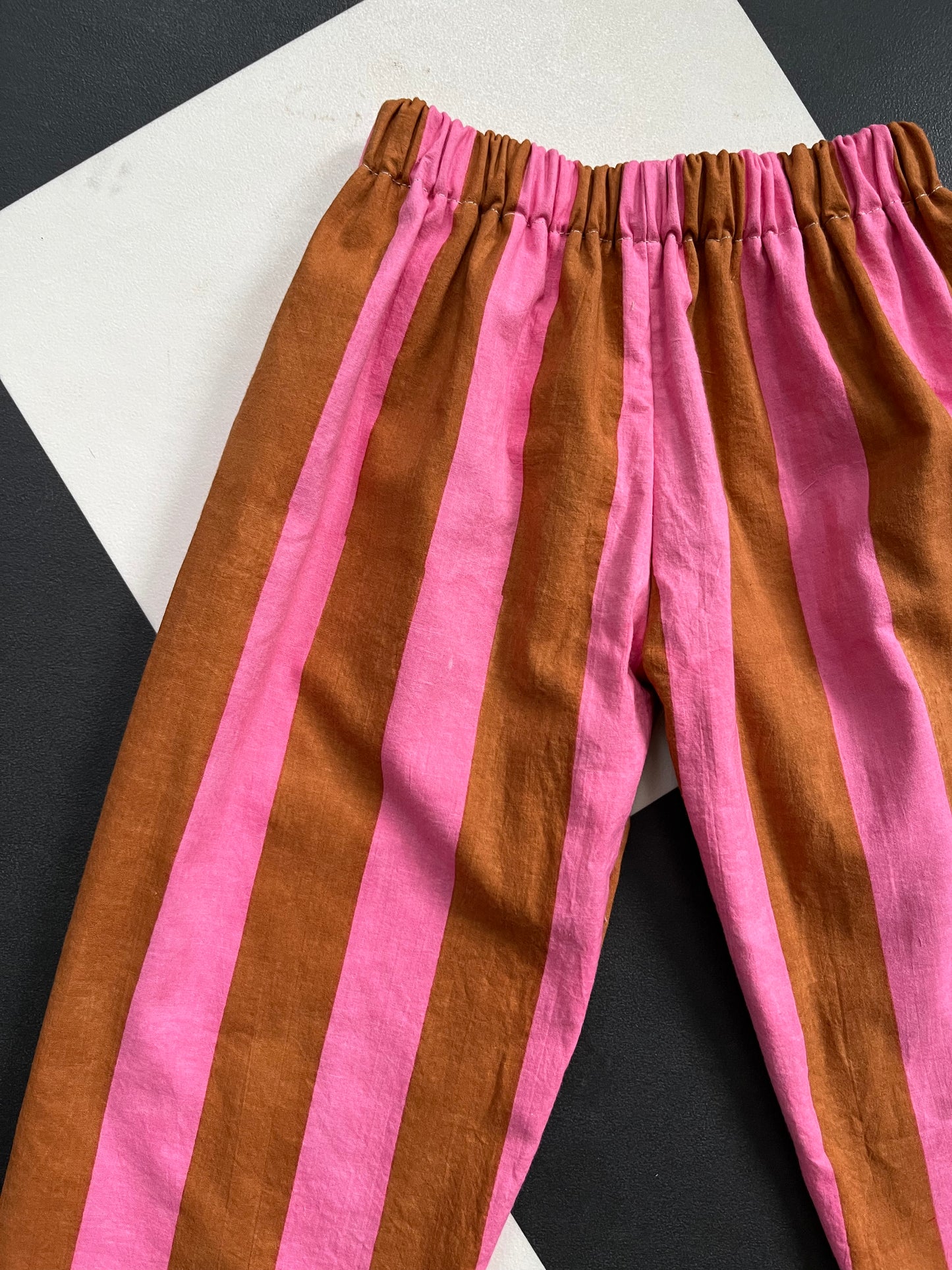 Candy stripe pants - made to order