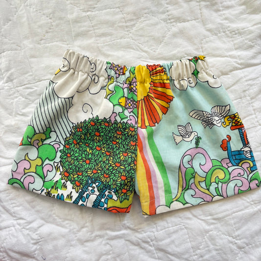 Groovy doodle shorts - 5Y