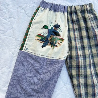 Wildlife mix print pants - 3T