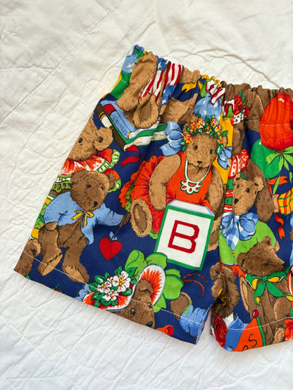 Teddy bear shorts - 2T