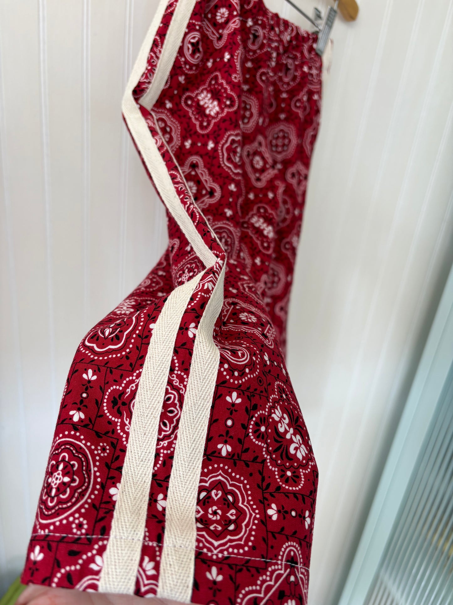 Bandana track pants - made to order