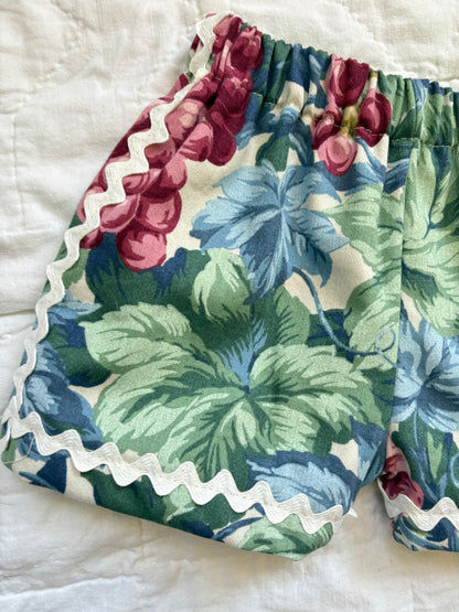 Regal grapes picnic shorts - made to order