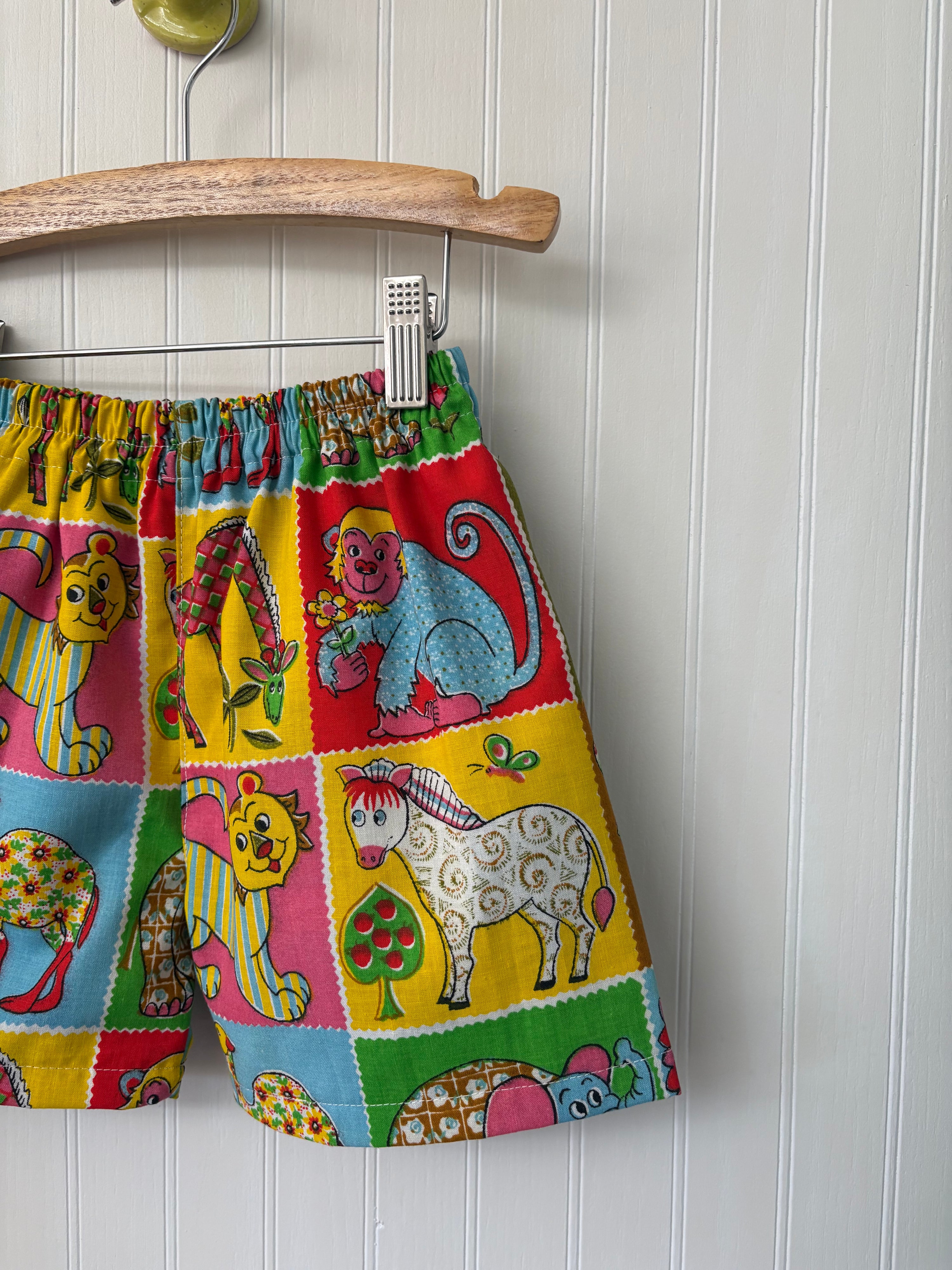 Bright zoo shorts - made to order
