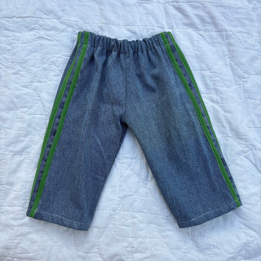 Track stripe jeans - 2T