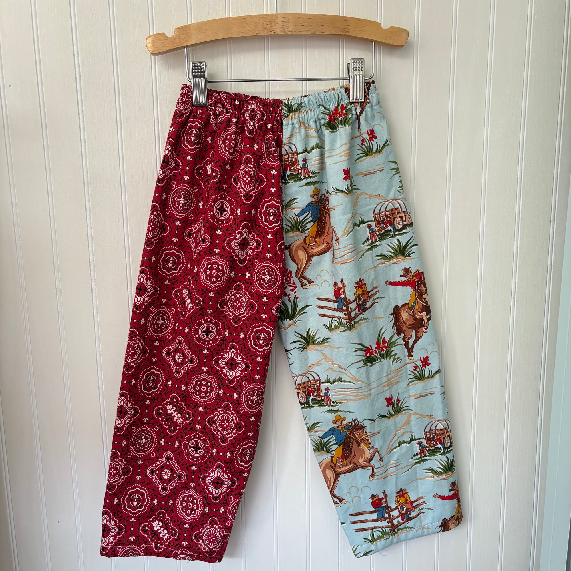 Rodeo mix print pants - made to order