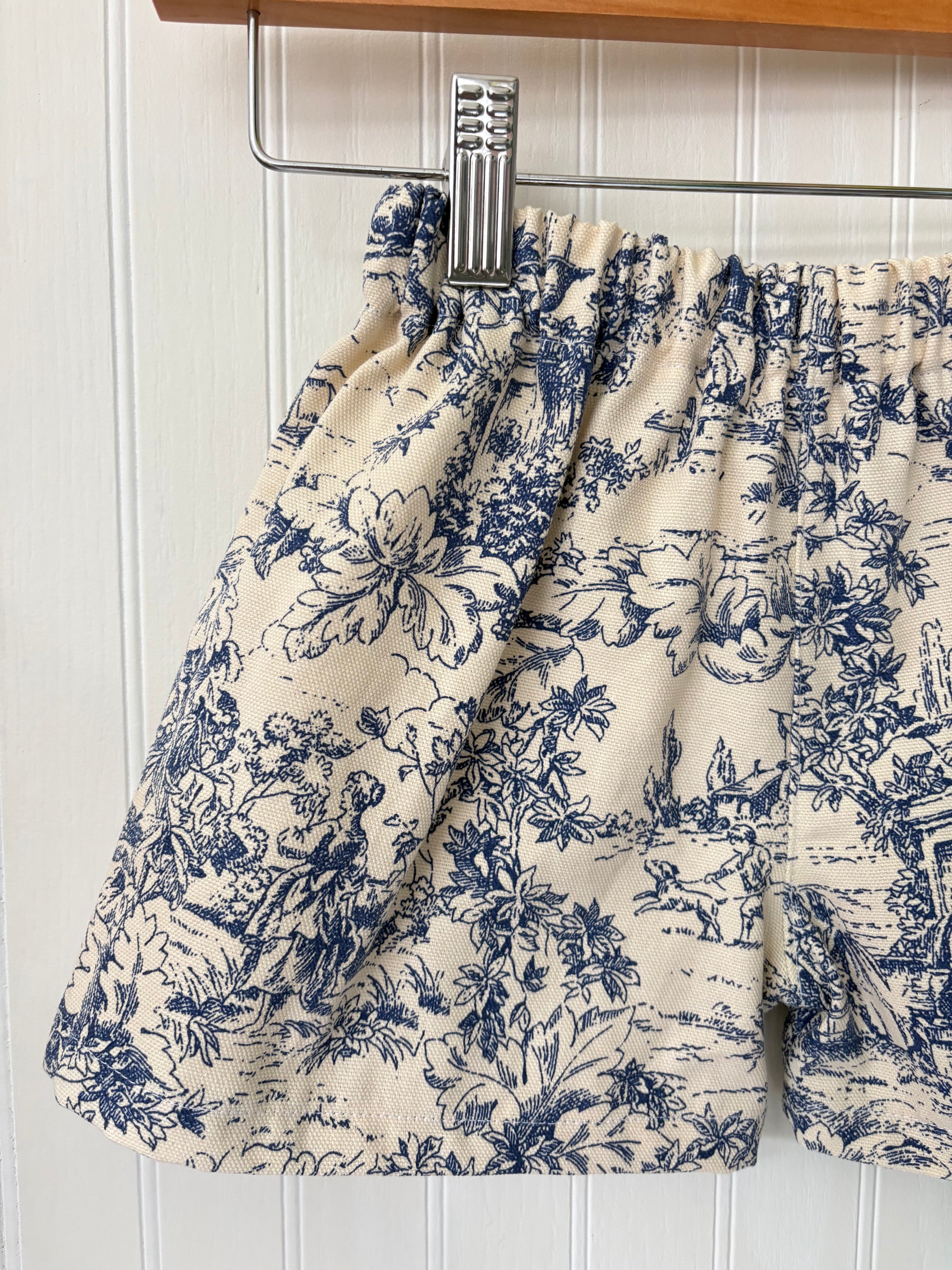 French toile shorts
