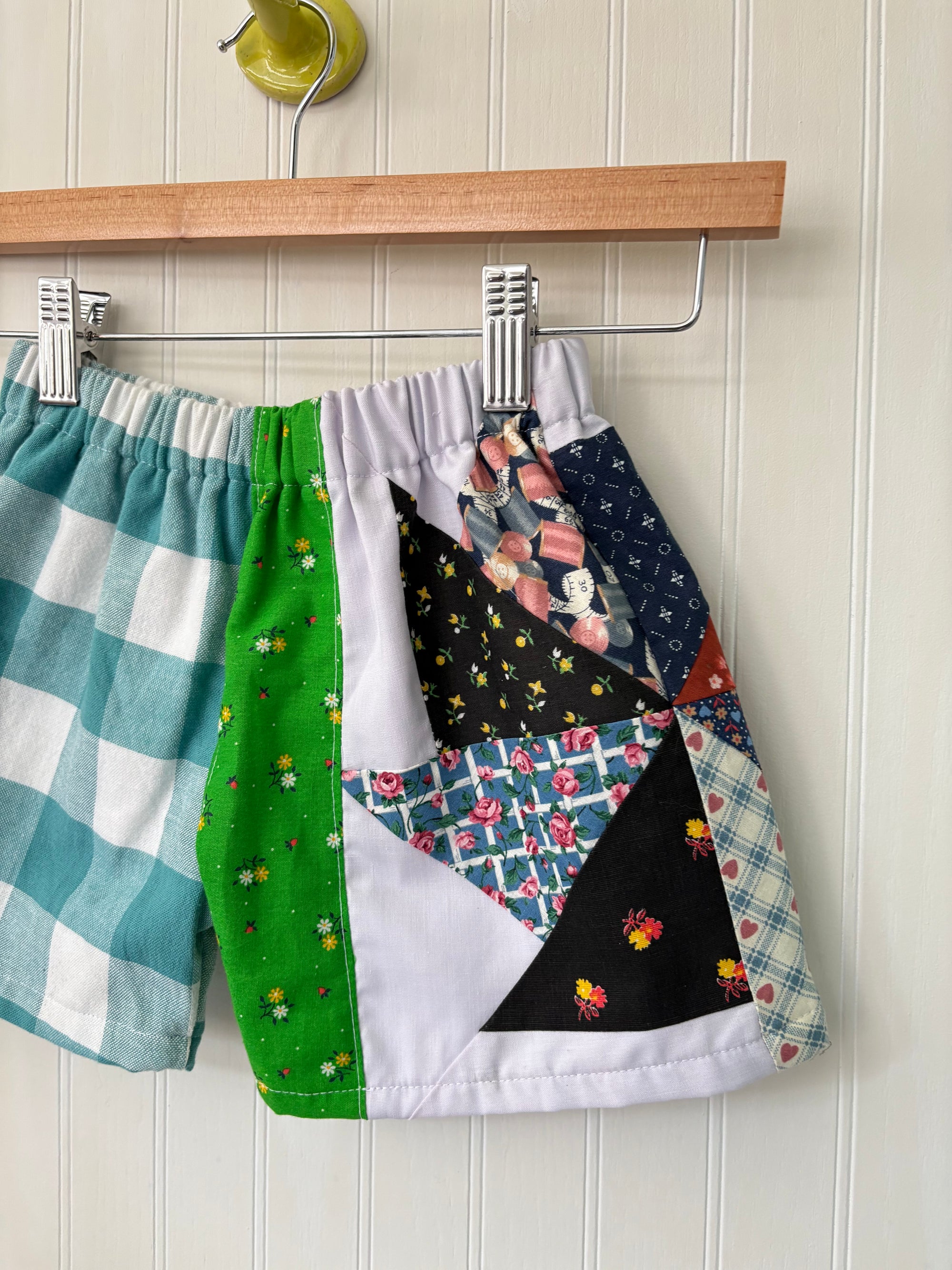 Within reach patchwork shorts - 5Y