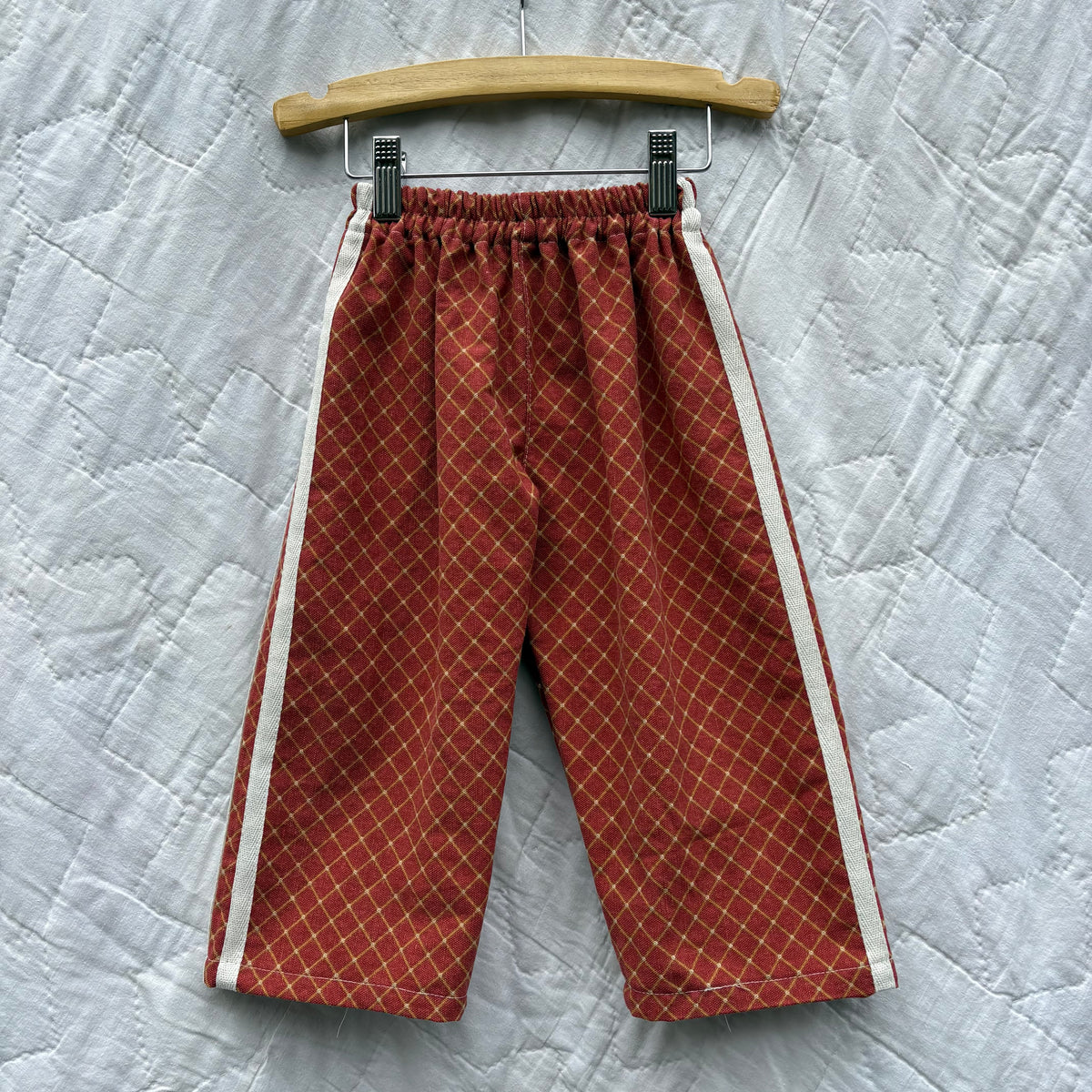 Harvest check track pants - 2T