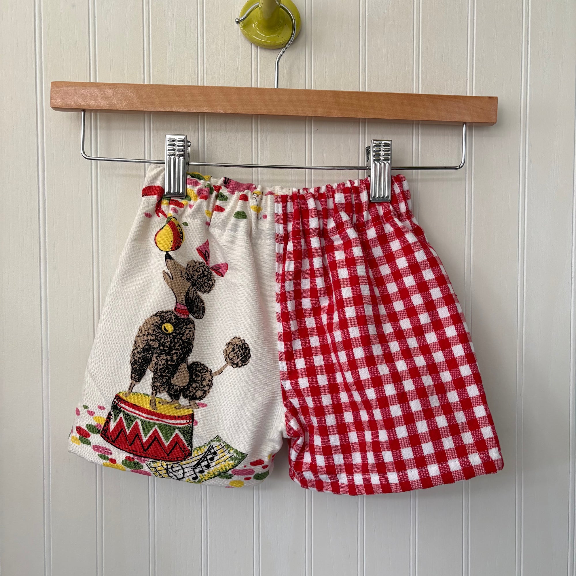 Circus mix print shorts - 2T