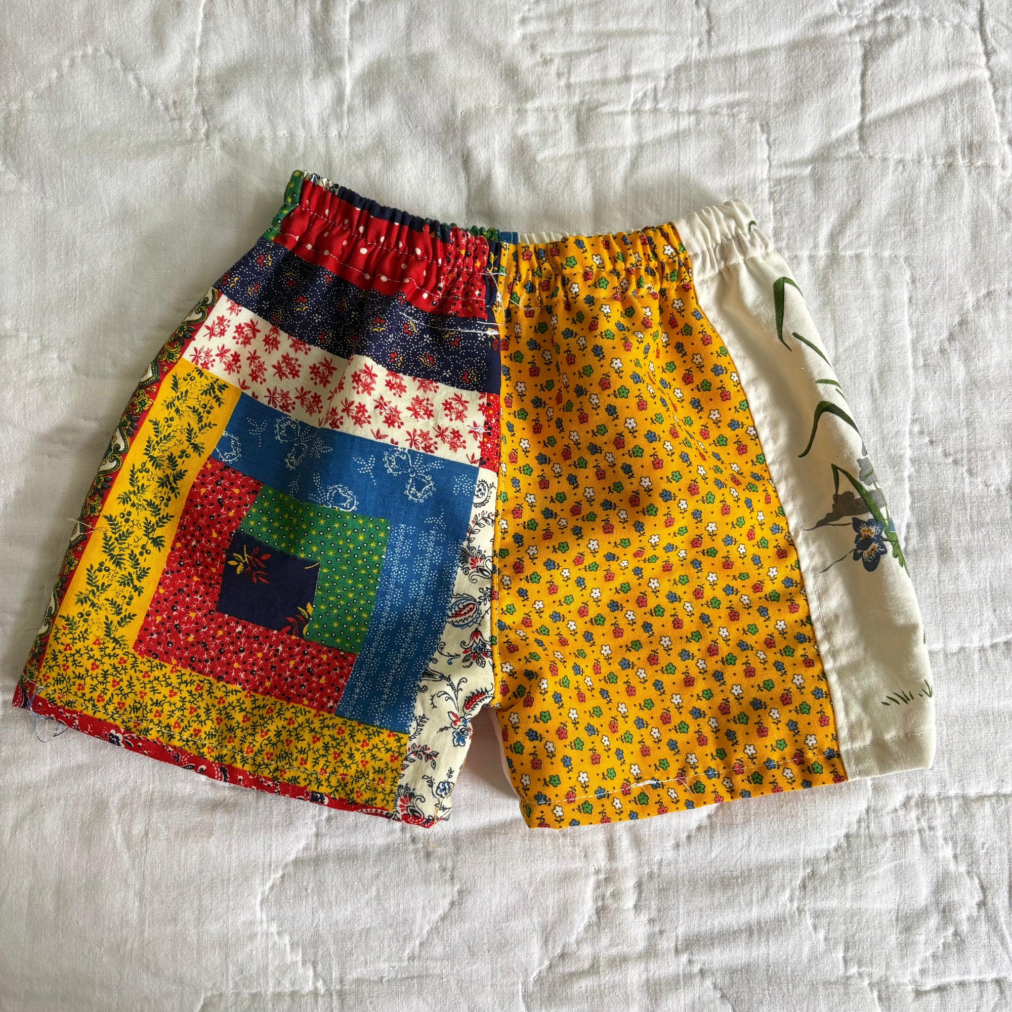 Songbirds mix print shorts - 2T
