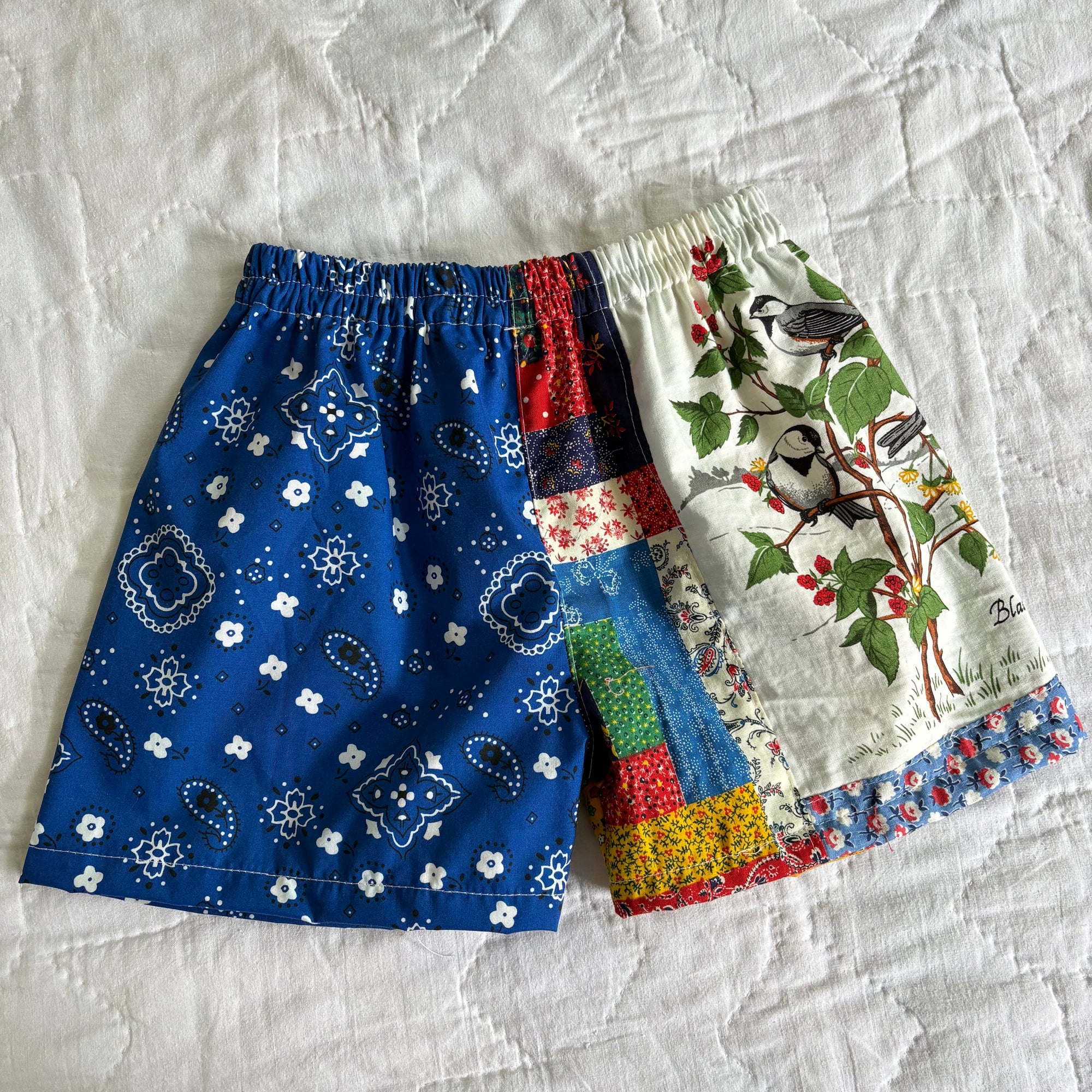 Songbirds mix print shorts - 5Y