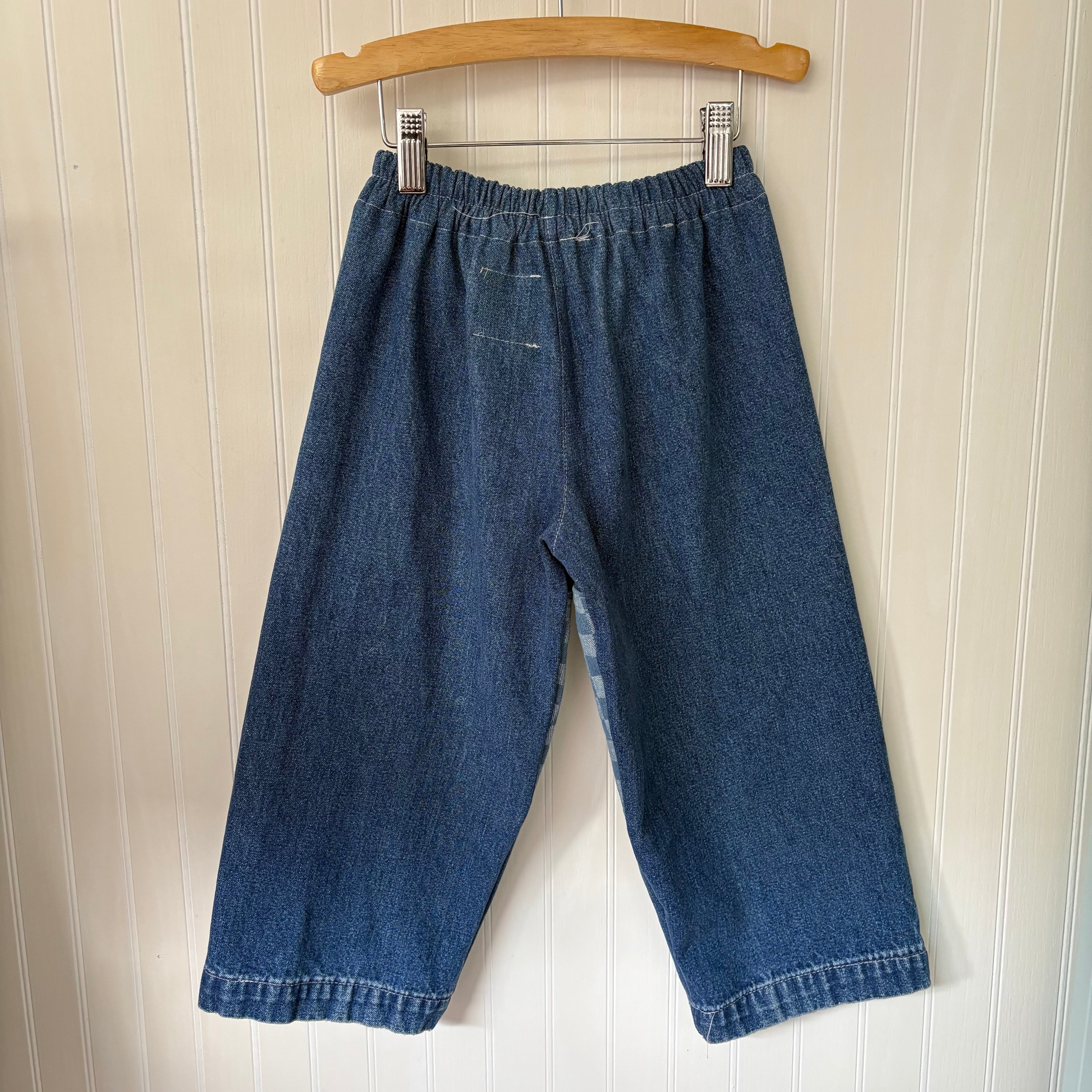 Double knee denim pants - 4Y