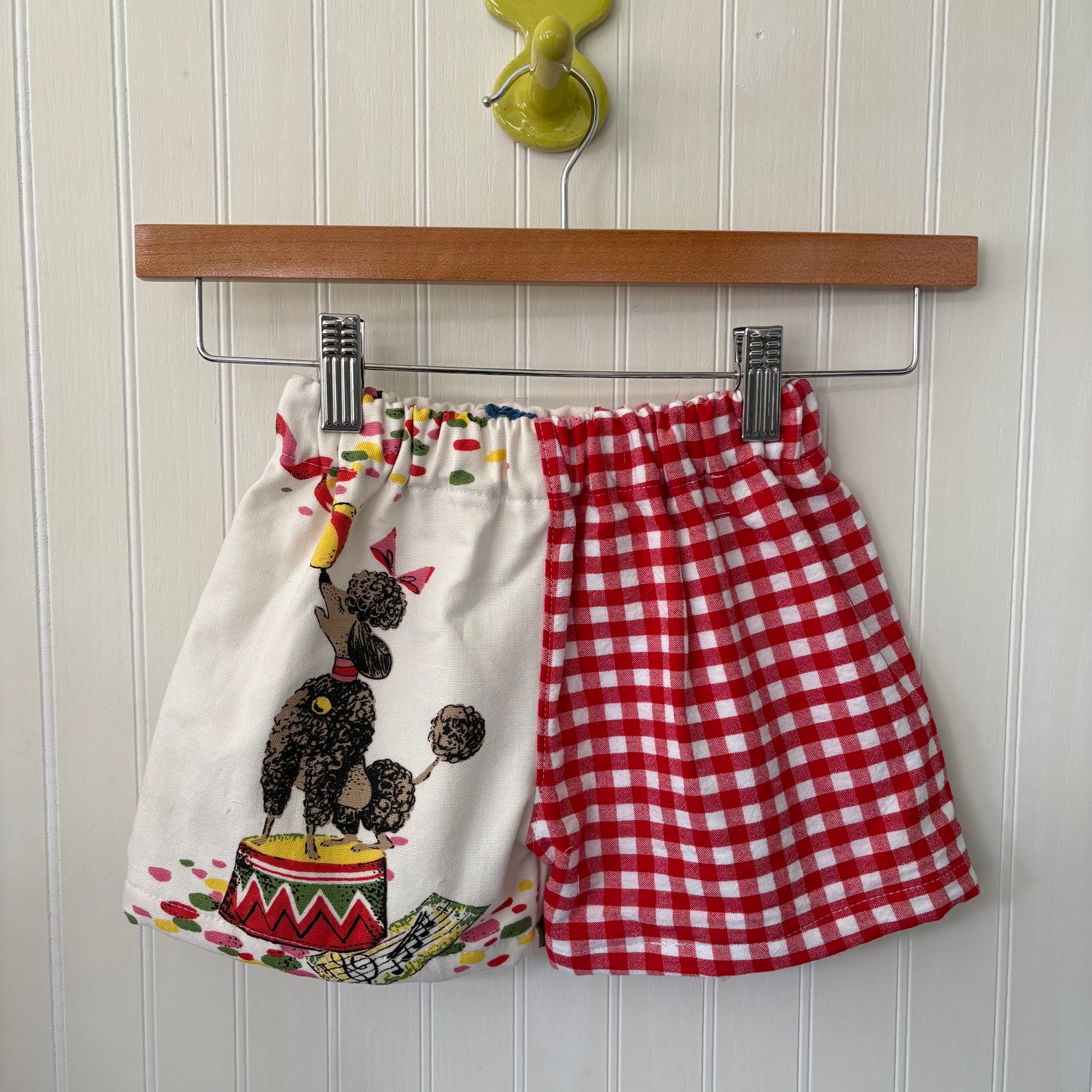 Circus mix print shorts - 3T