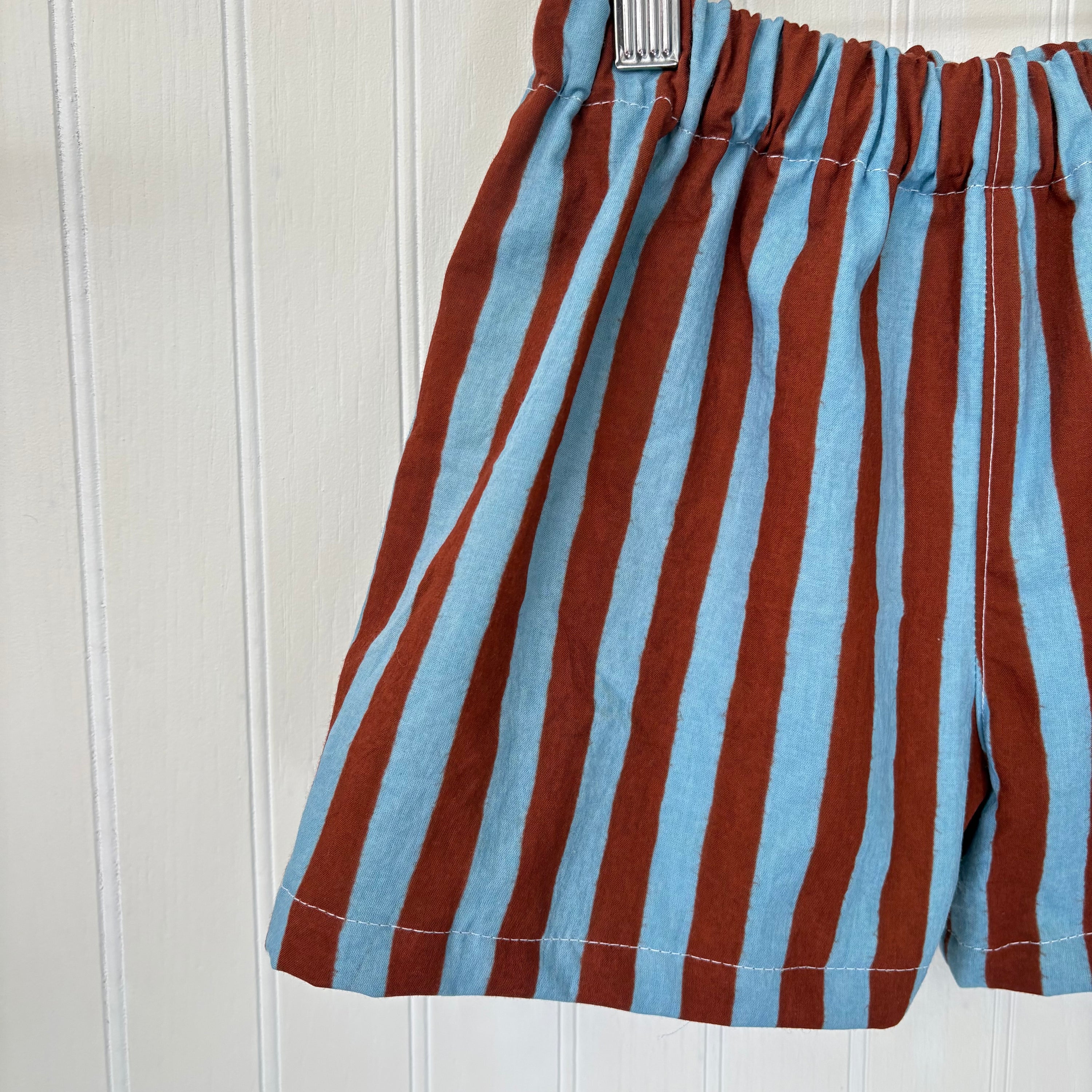 Sorbetto stripe shorts - made to order