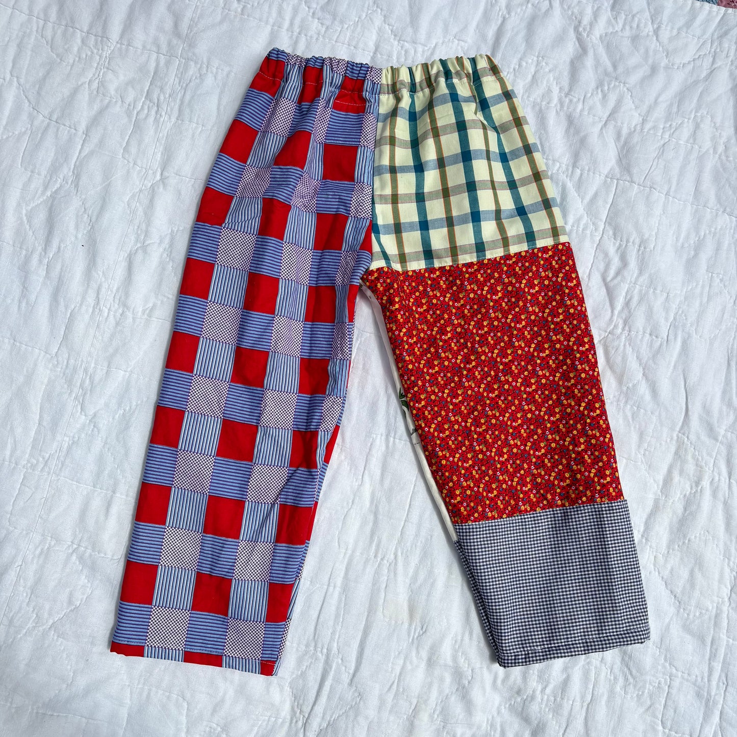 Wildlife mix print pants - 6Y