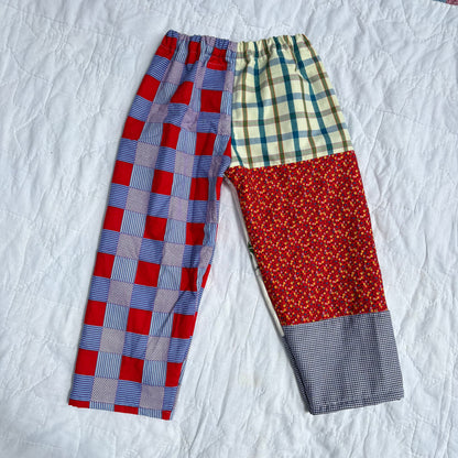 Wildlife mix print pants - 6Y