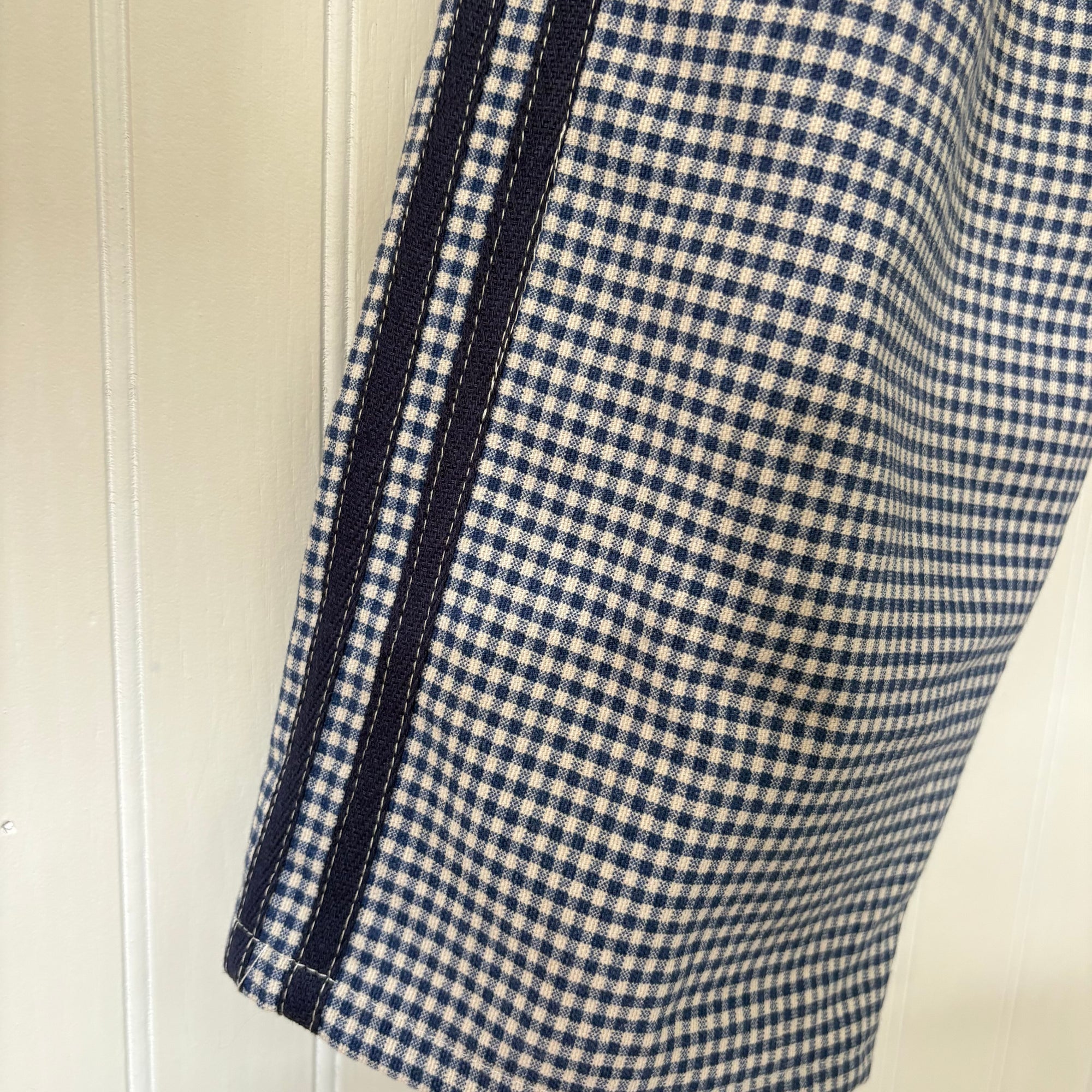 Gingham track pants - 5y