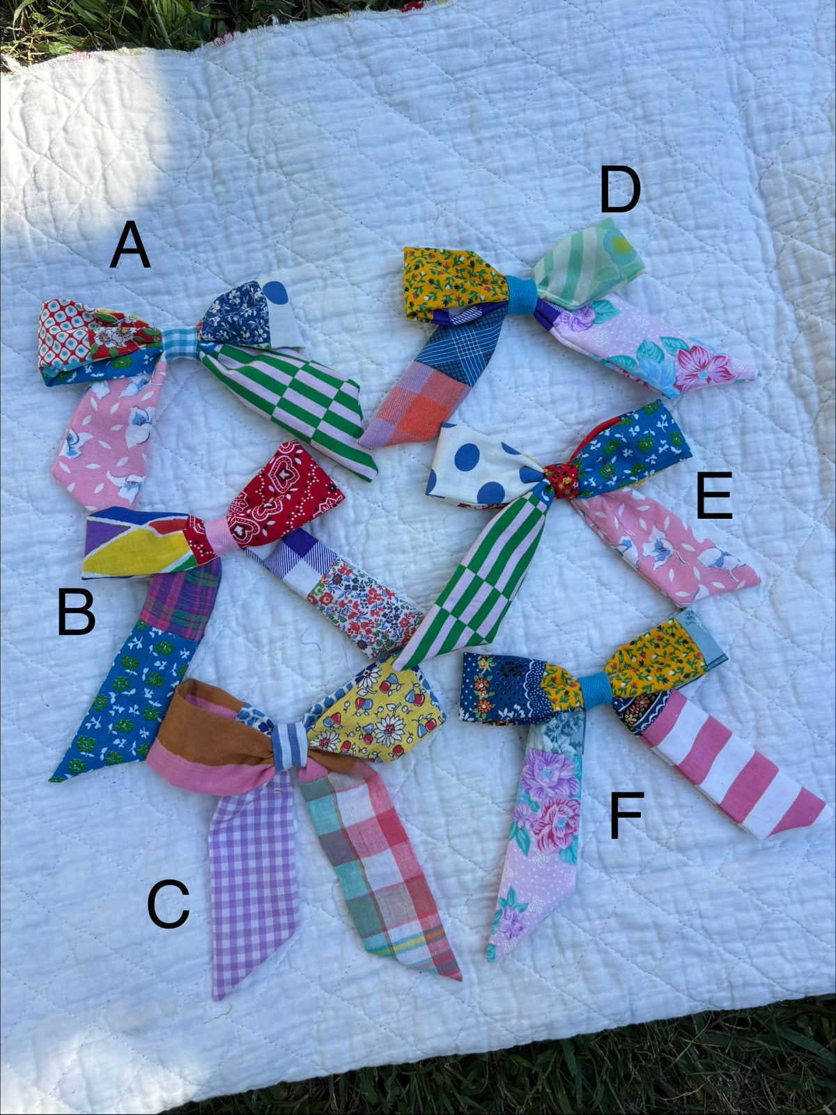 Scrapbook bows