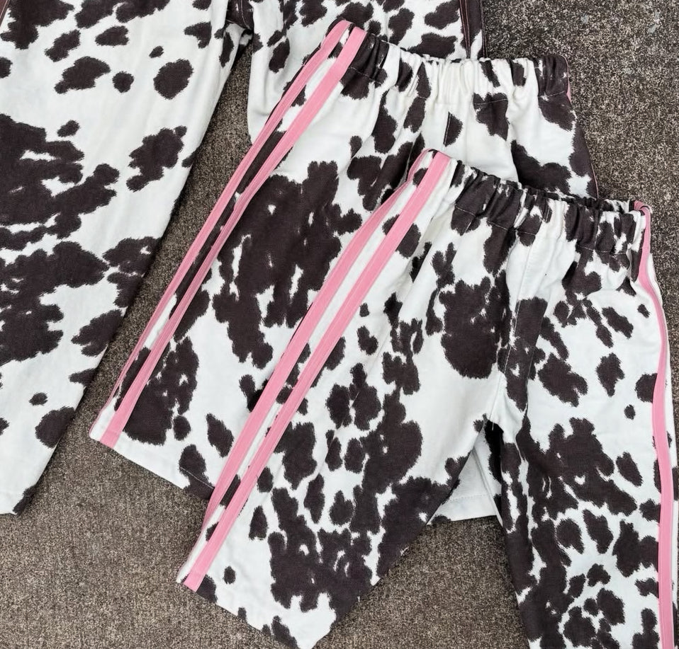 Now now brown cow track pants - made to order