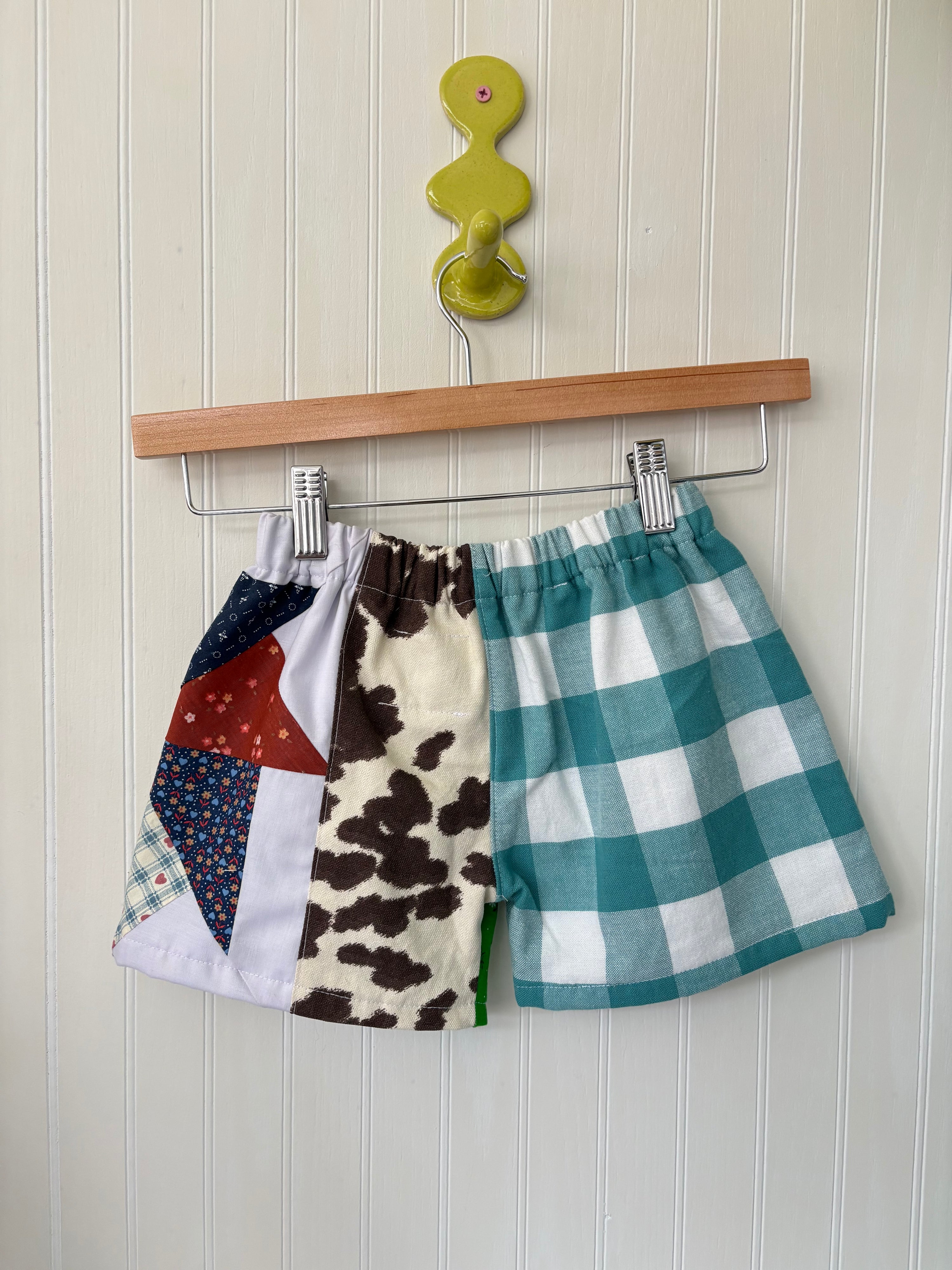 Within reach patchwork shorts - 5Y