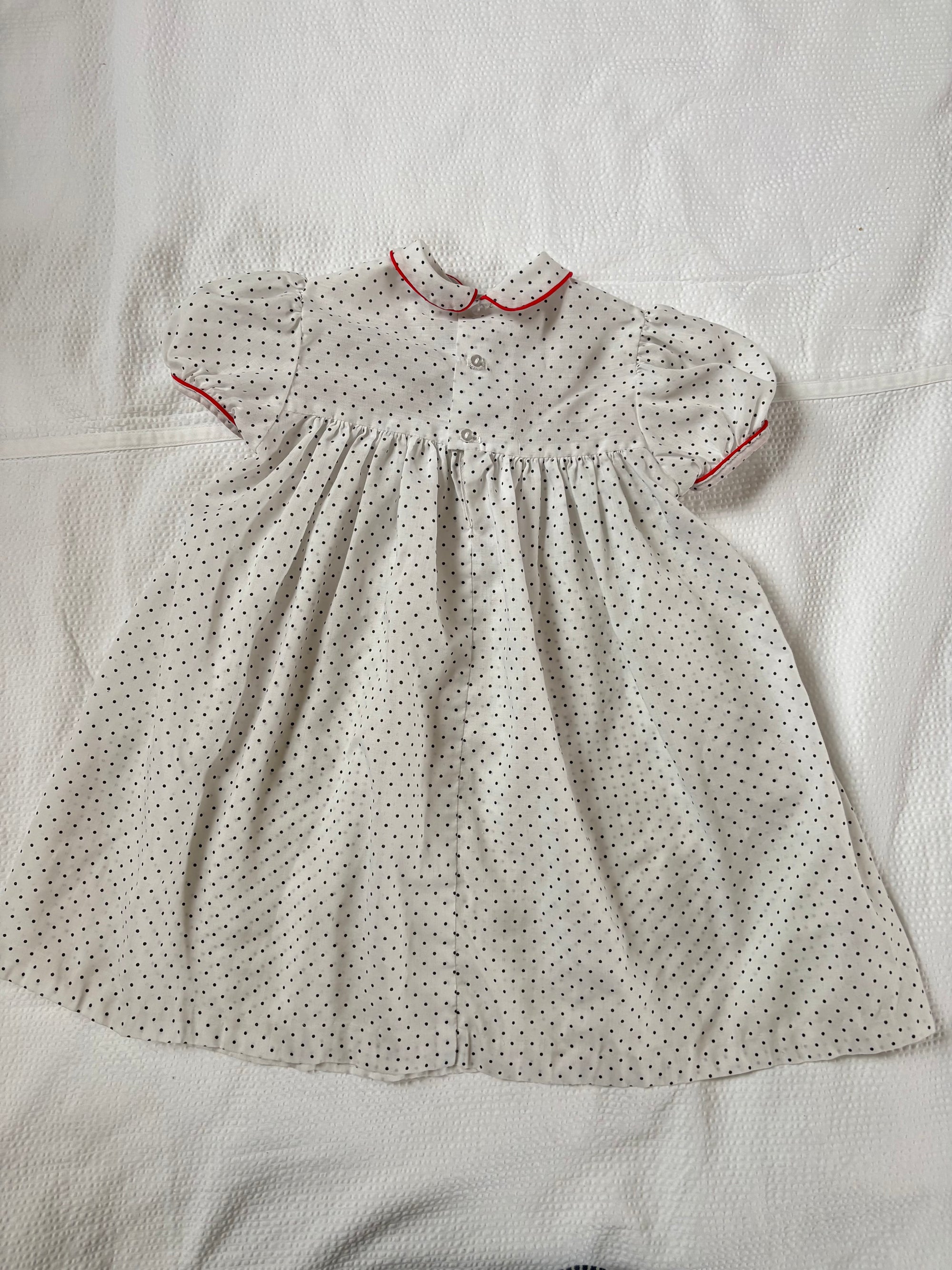 Vintage puppy dress - 2T