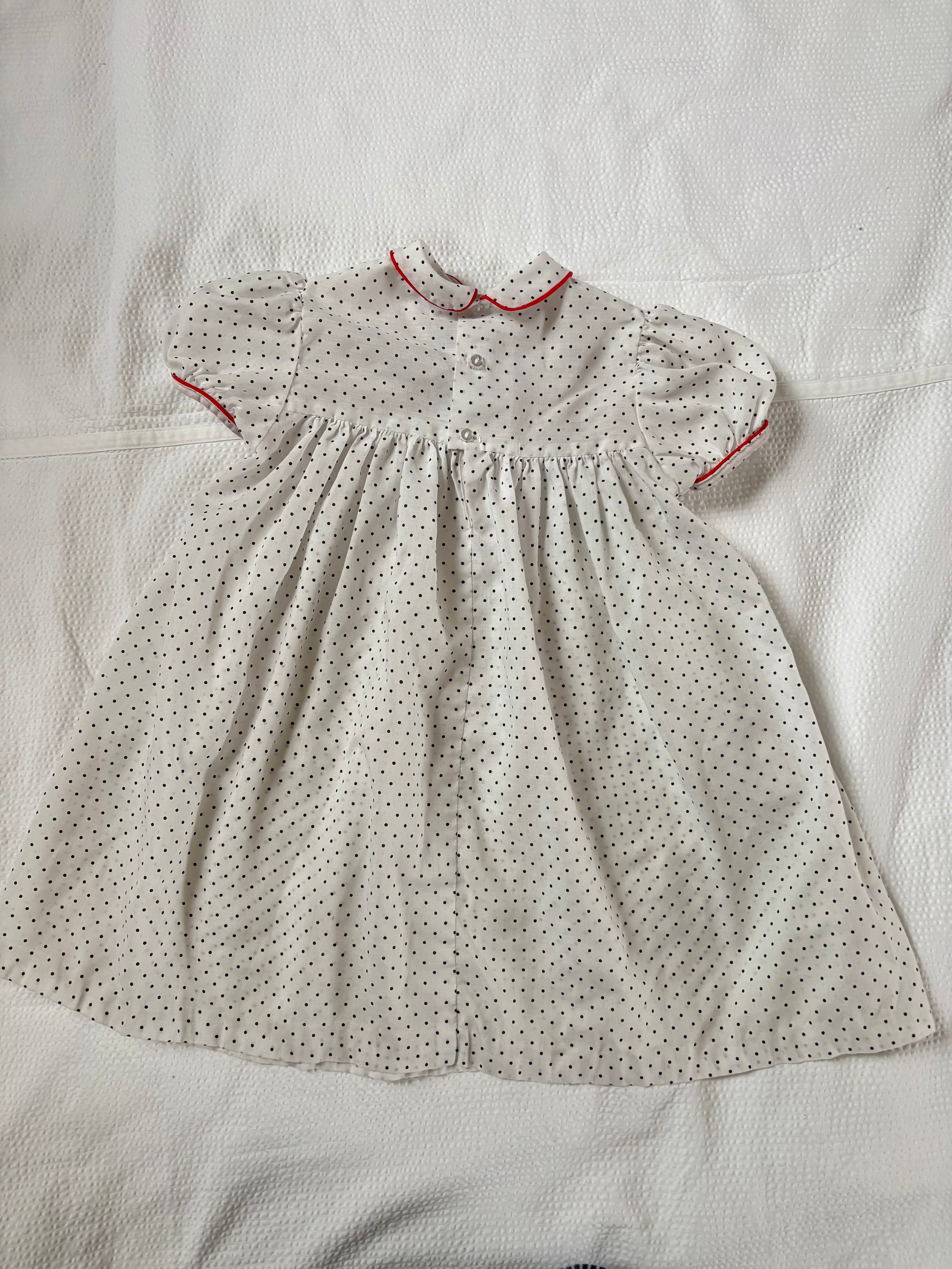Vintage puppy dress - 2T