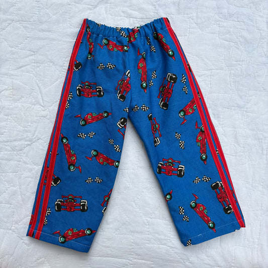 Race car track pants - 4Y