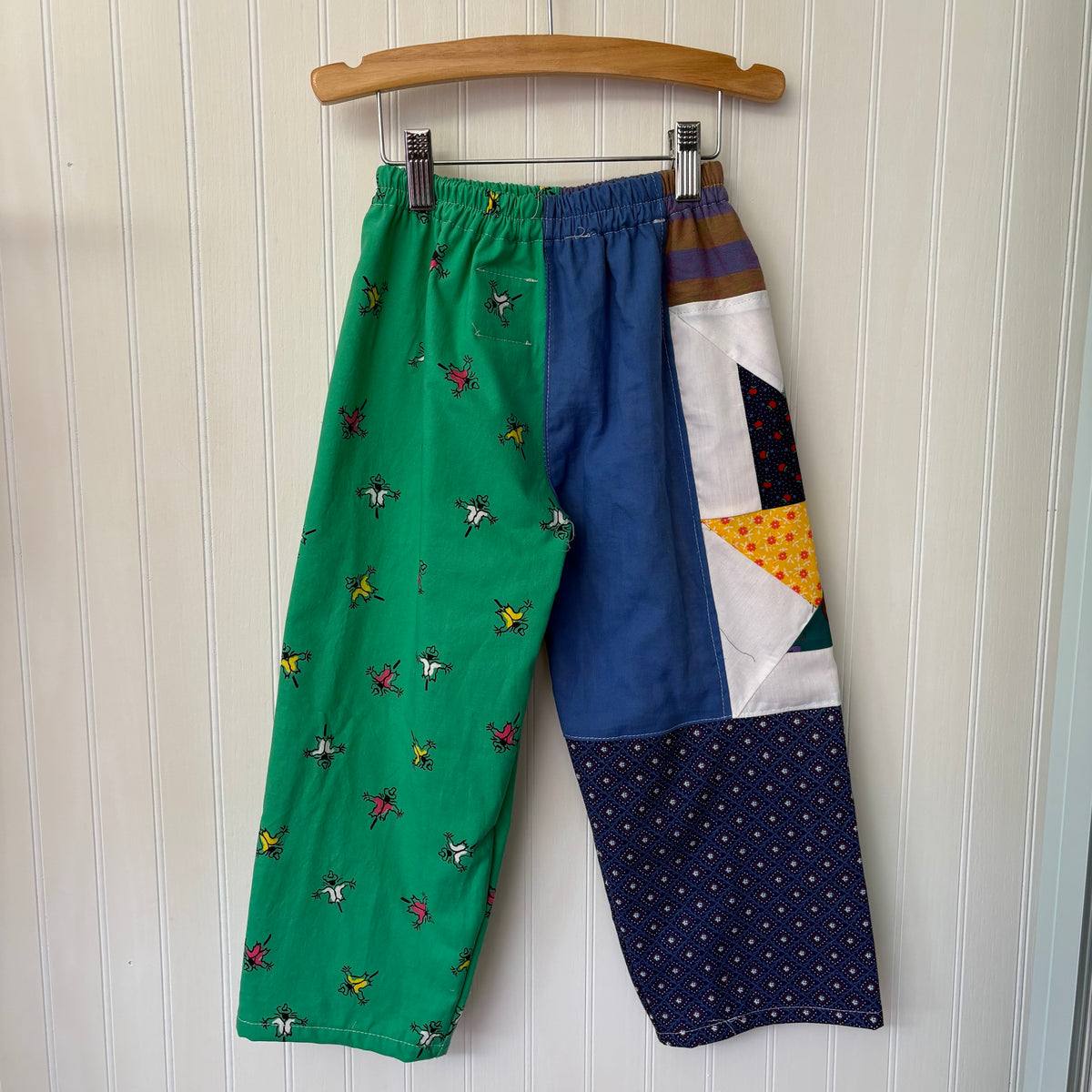 Pinwheel patch pants - 4Y