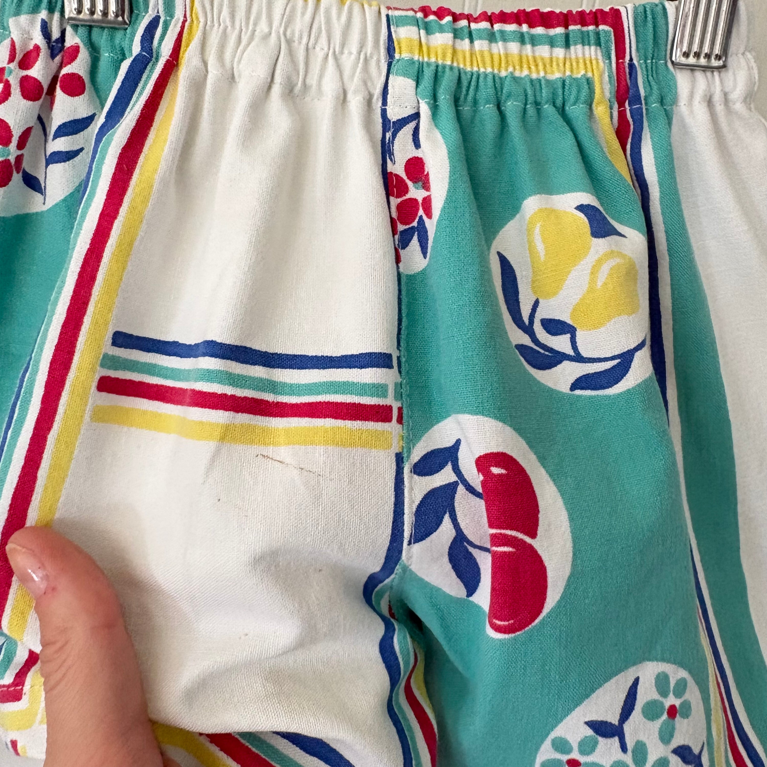 50’s fruit shorts - 3T