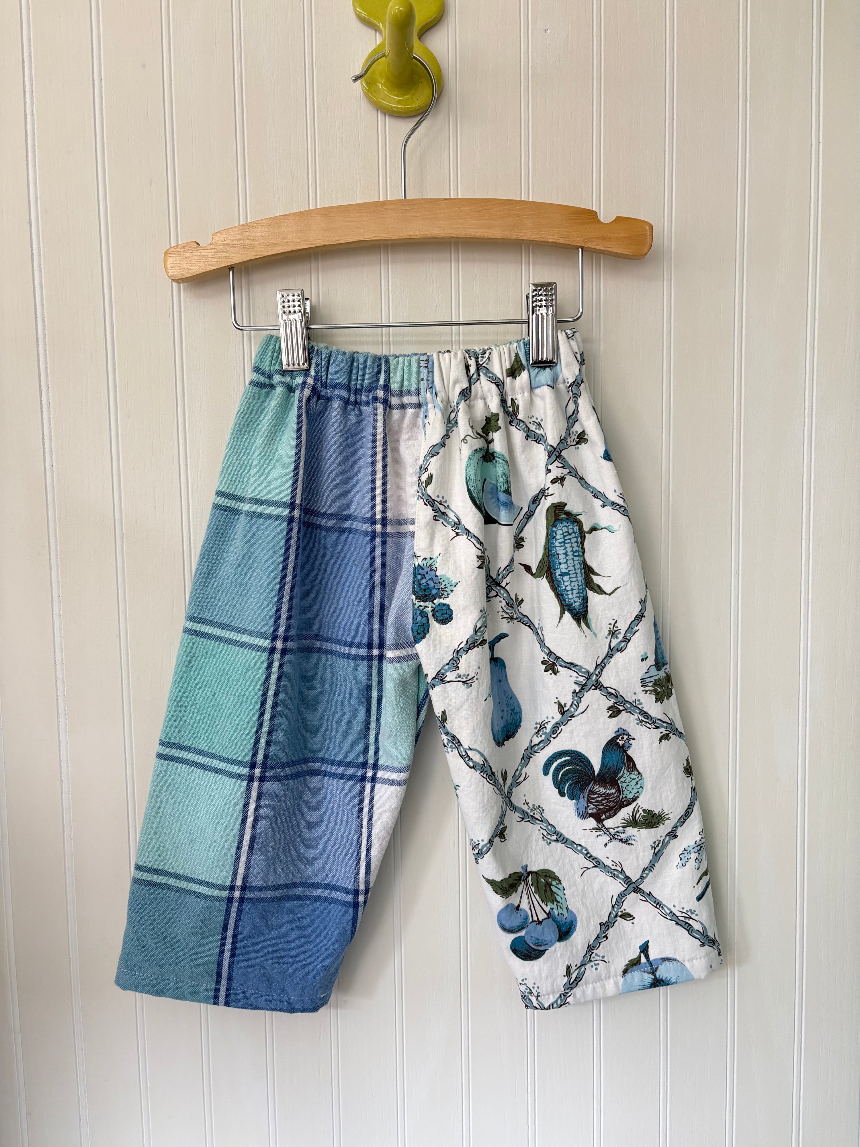 Spring mix print pants - 12/18m