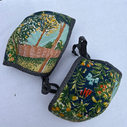 Enchanted forest bonnet - made to order