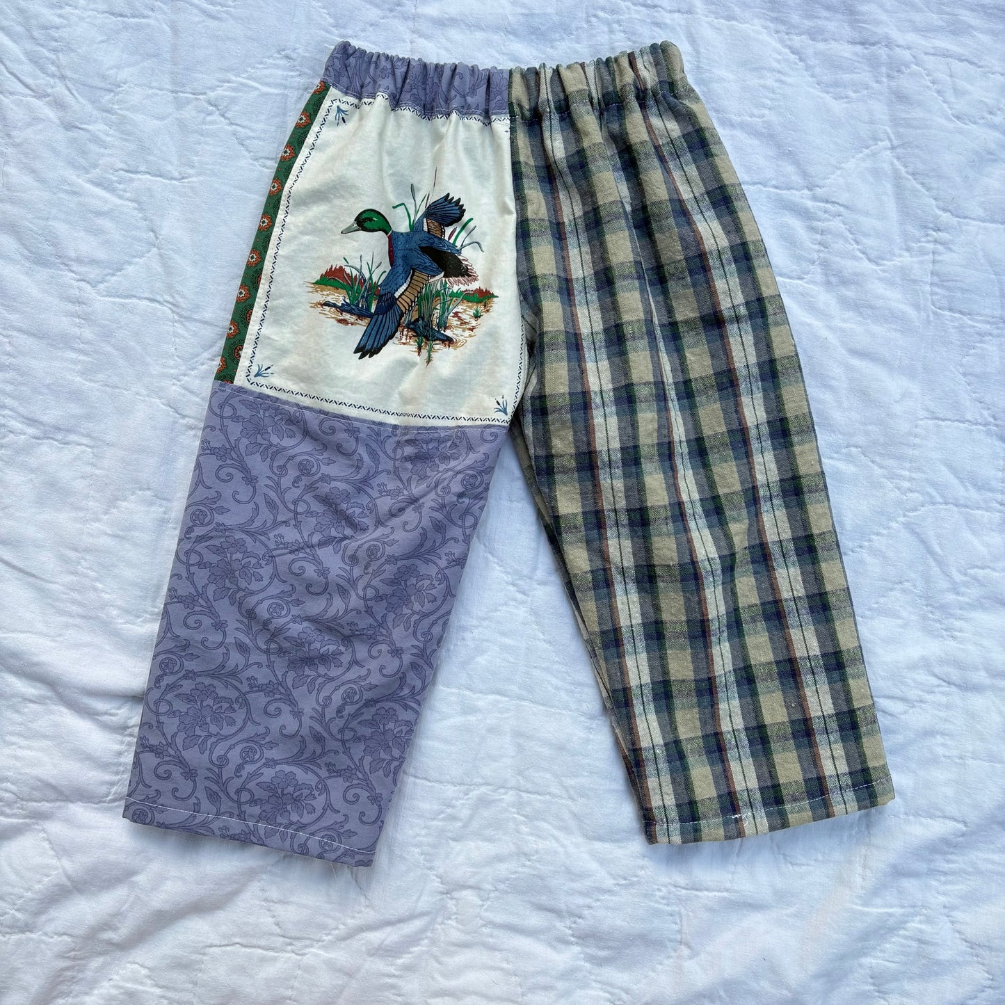 Wildlife mix print pants - 3T