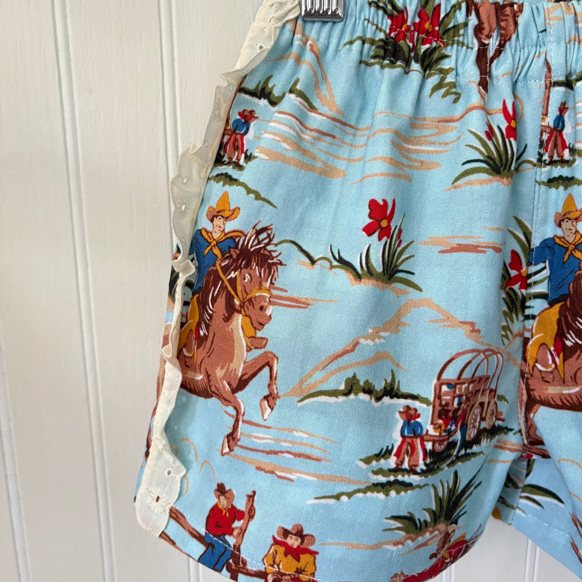 Rodeo ruffle shorts - made to order