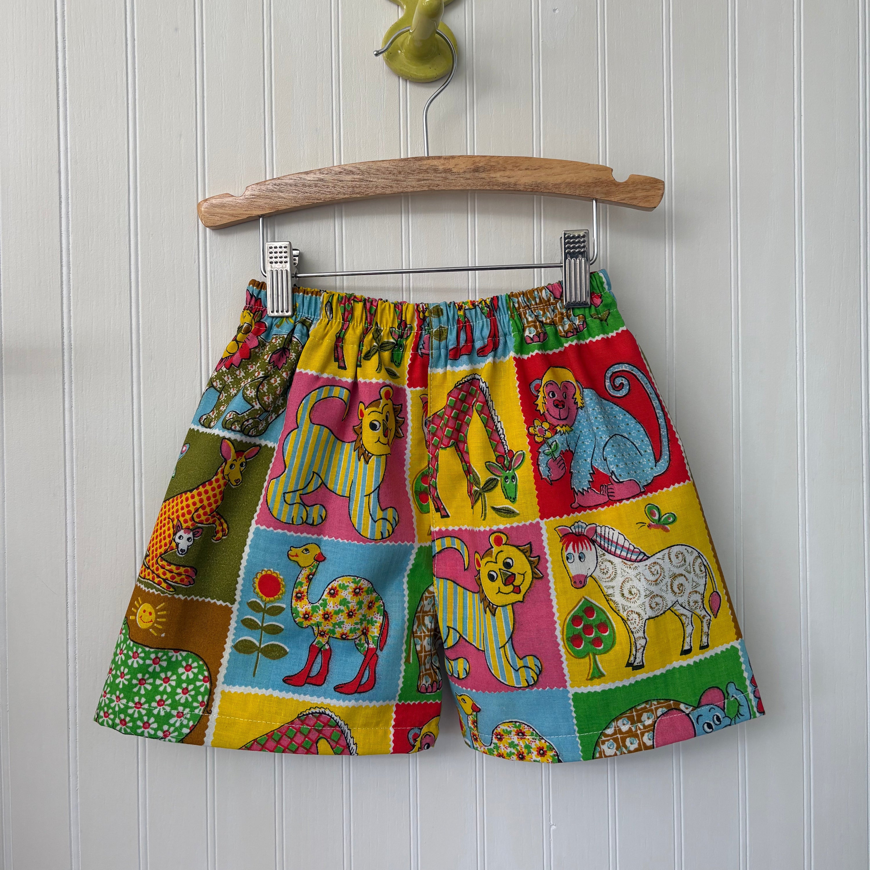 Bright zoo shorts - made to order