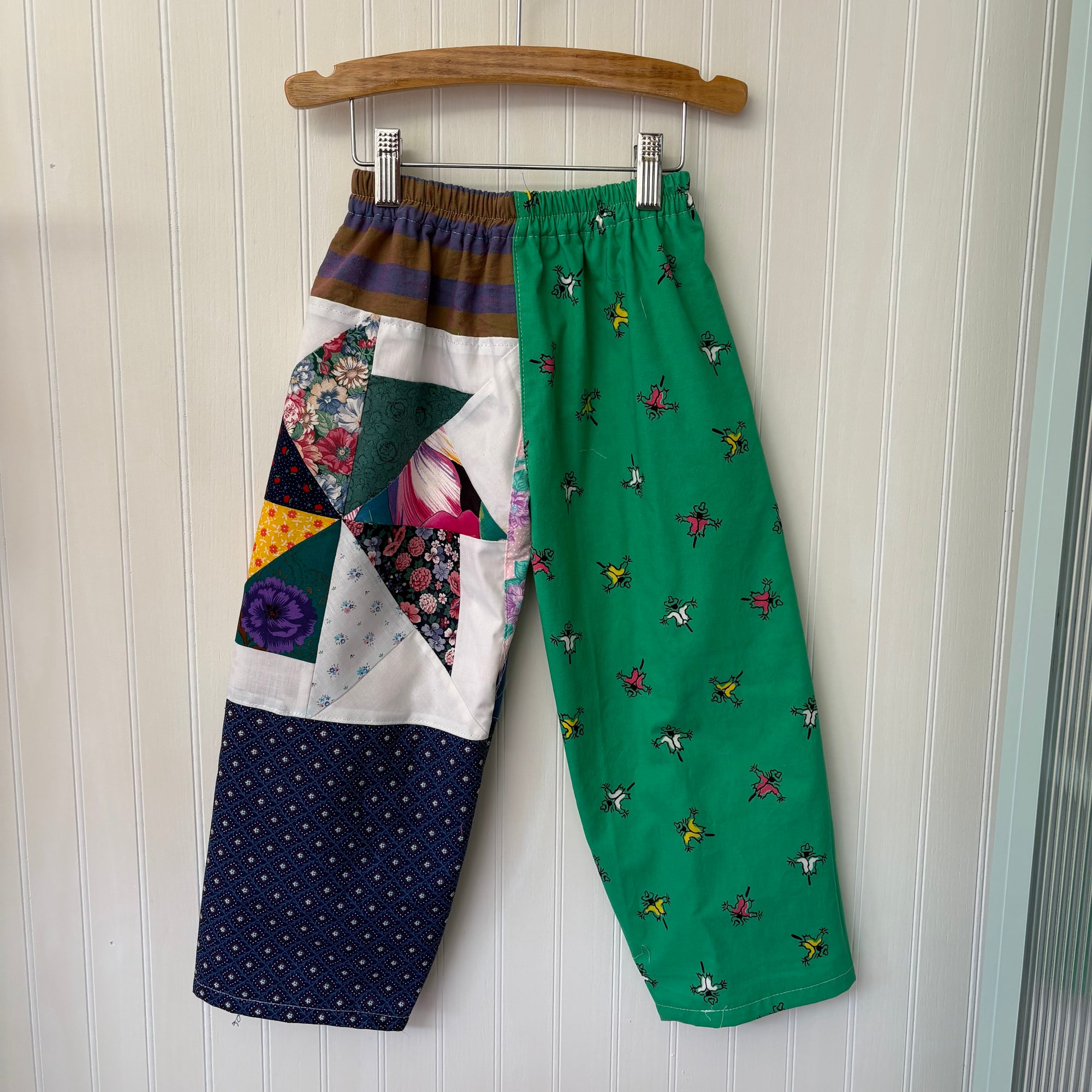 Pinwheel patch pants - 4Y