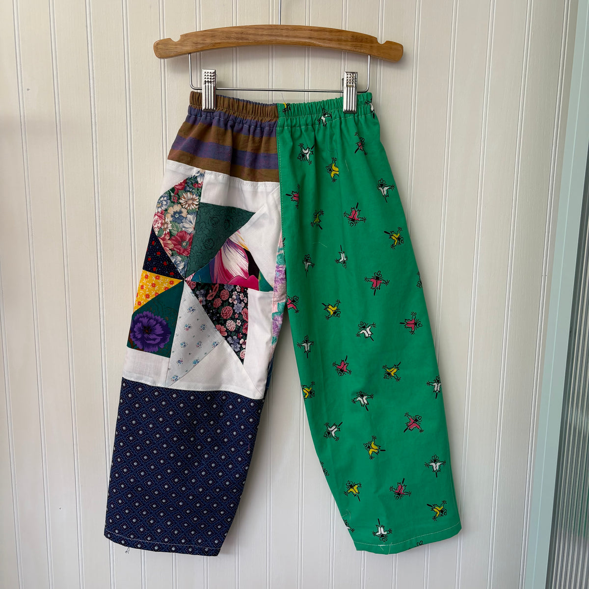 Pinwheel patch pants - 4Y