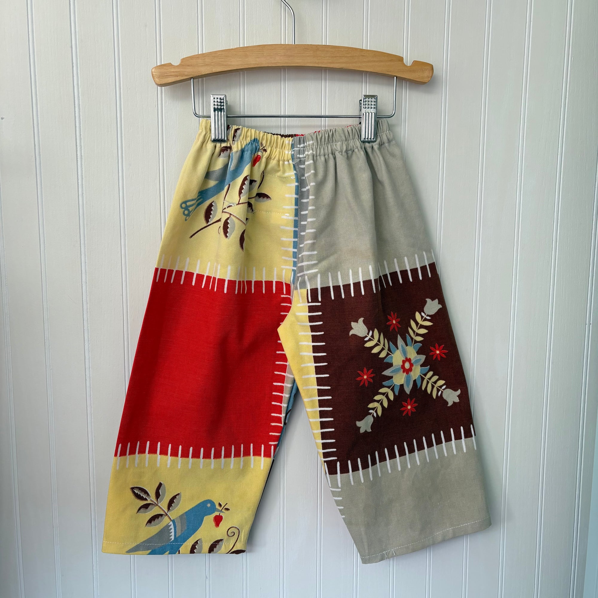 Folk art pants - 2T